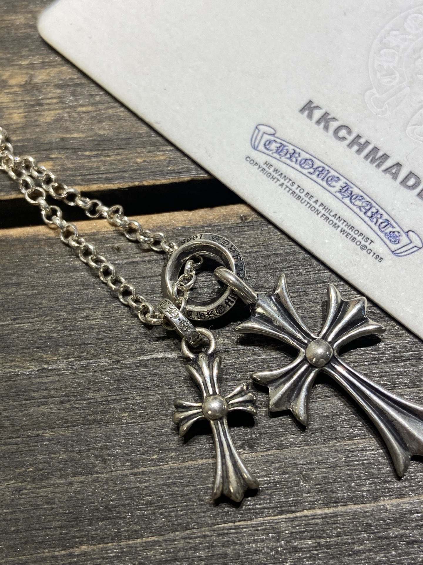 Single ring double cross - Restock available