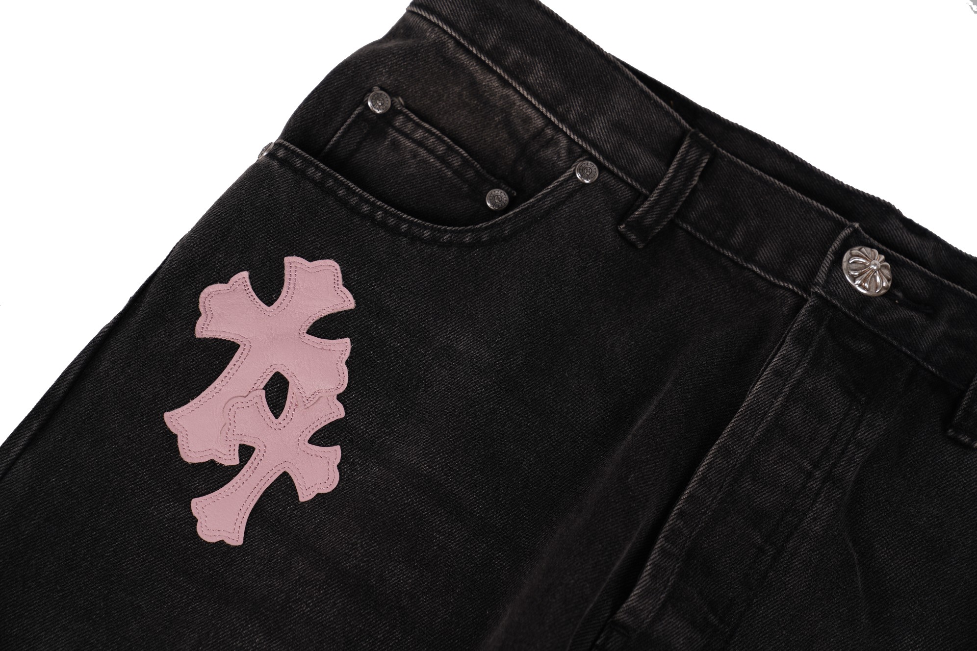 Chrome Hearts Vintage Carhartt Work Shorts. Made with the exact same Carhartt fabric as the original. The fabric took 3 months to order and underwent a special distressing treatment (3-5 washes for a better, more natural distressed effect). This styl