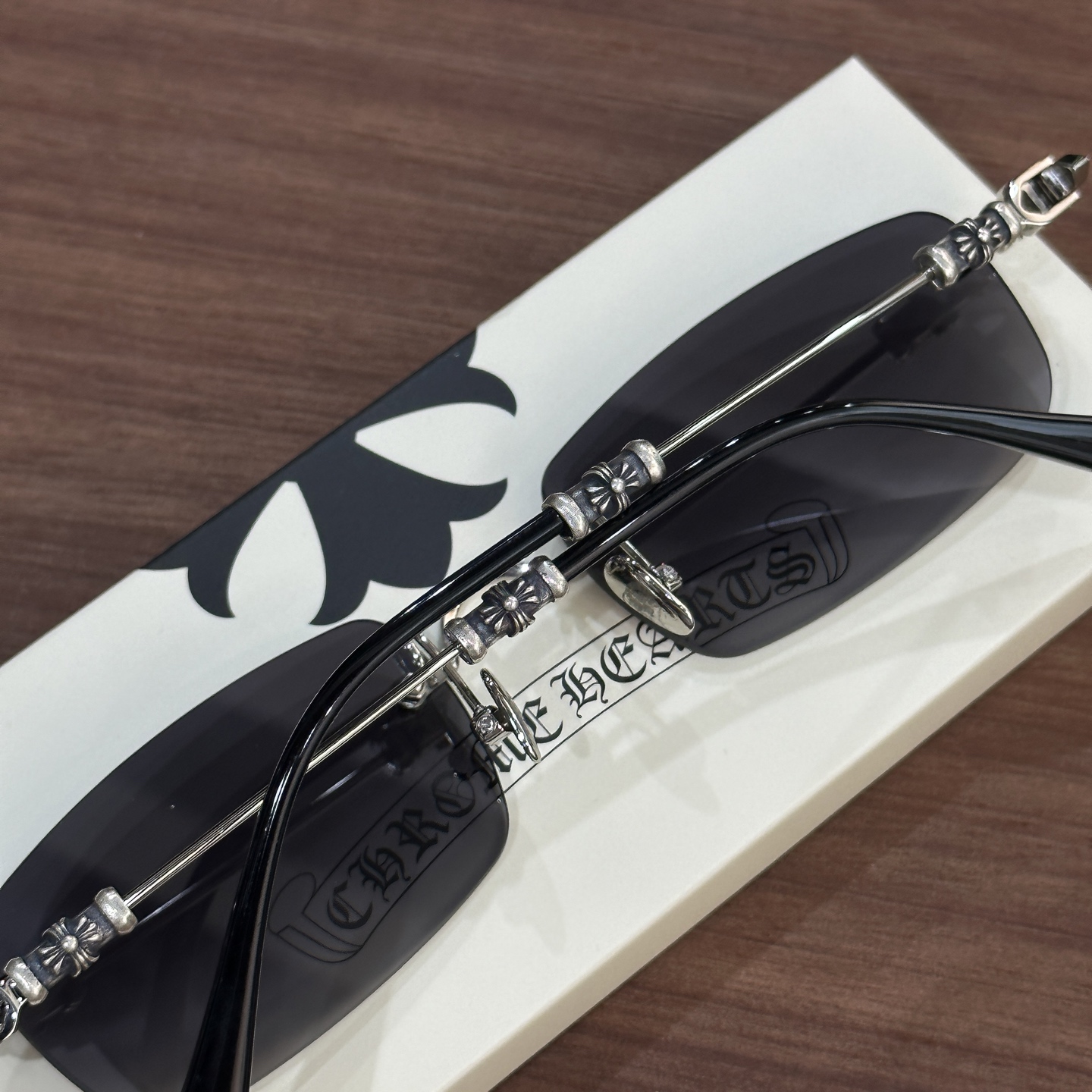 CH Sunglasses Model: Pills III Color: Black/Silver Size: 55-20-144