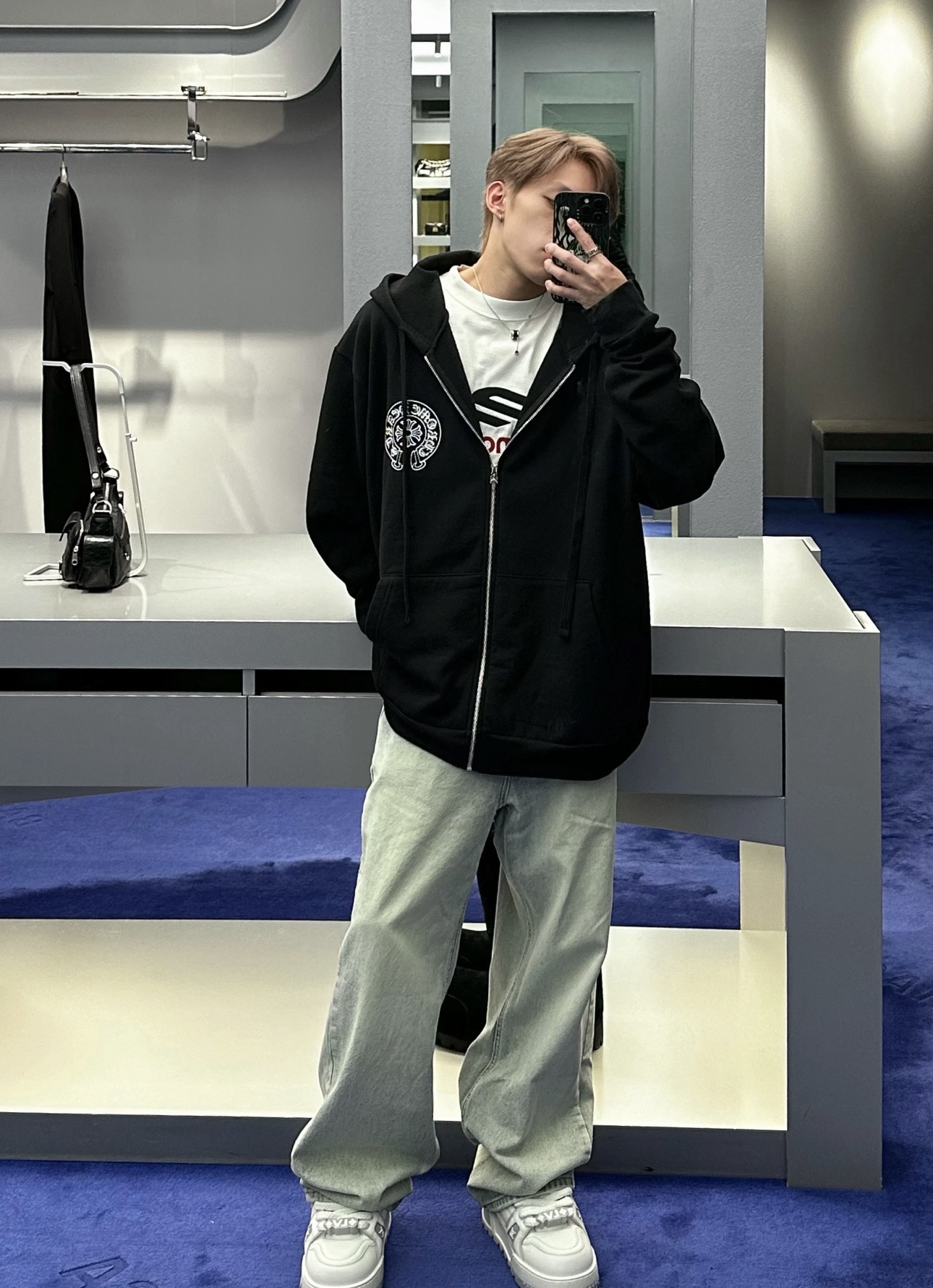 Chrome Hearts Tokyo Limited Edition Zip-Up HoodieSize: S M L XL