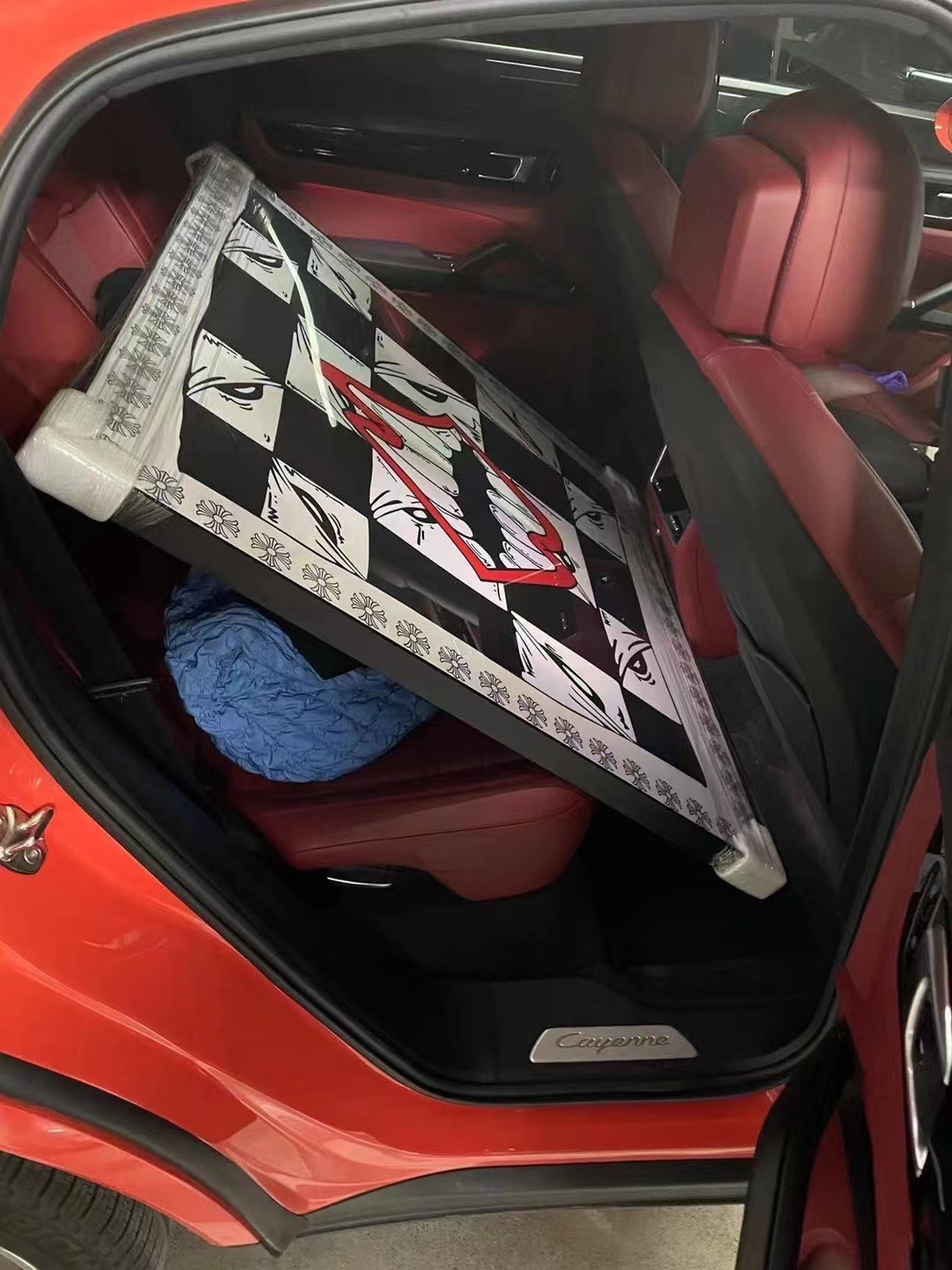 Exclusive Matty Boy collaboration scarf available online.