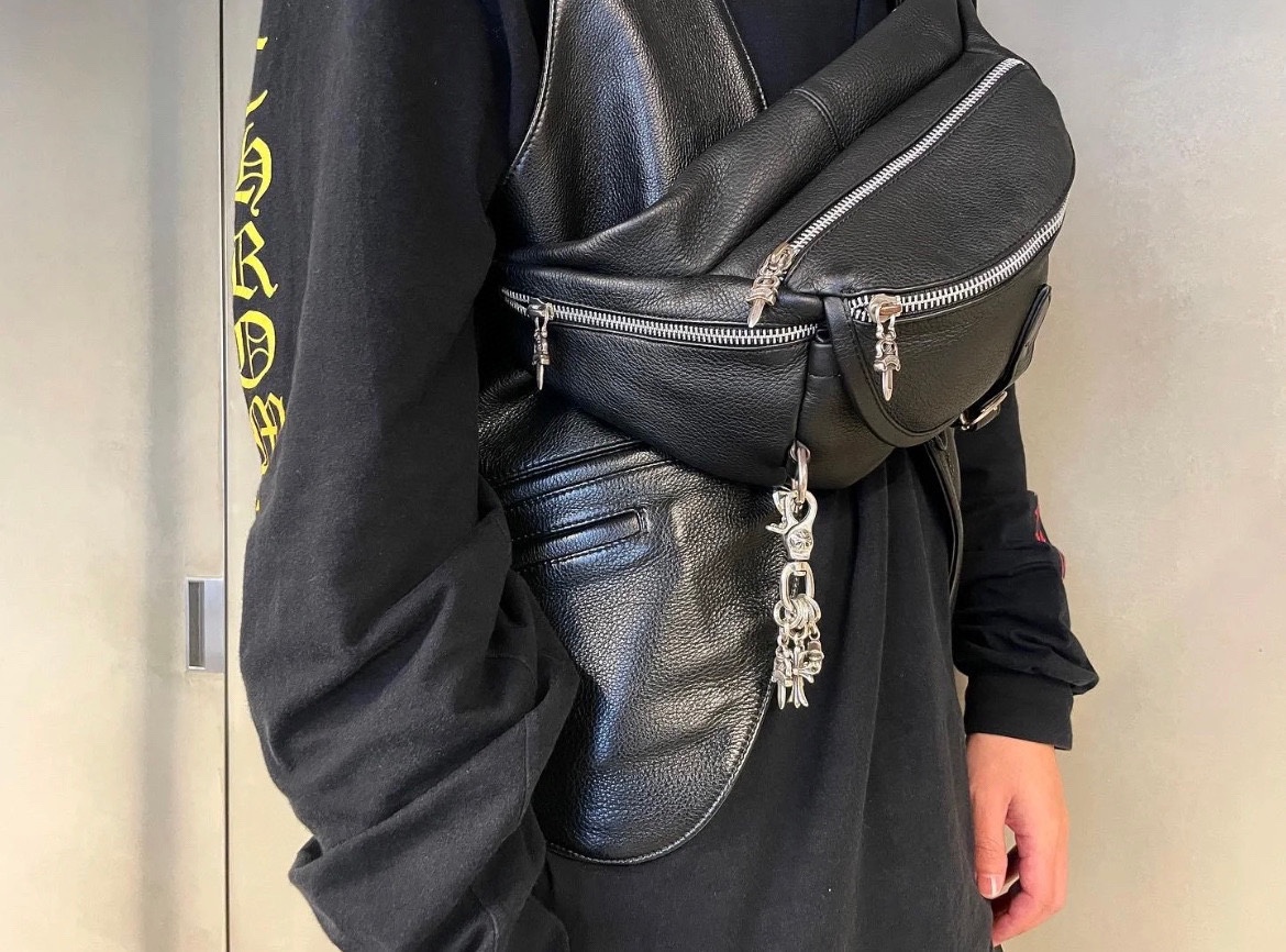 Limited stock available. Rare three-pendant keychain.