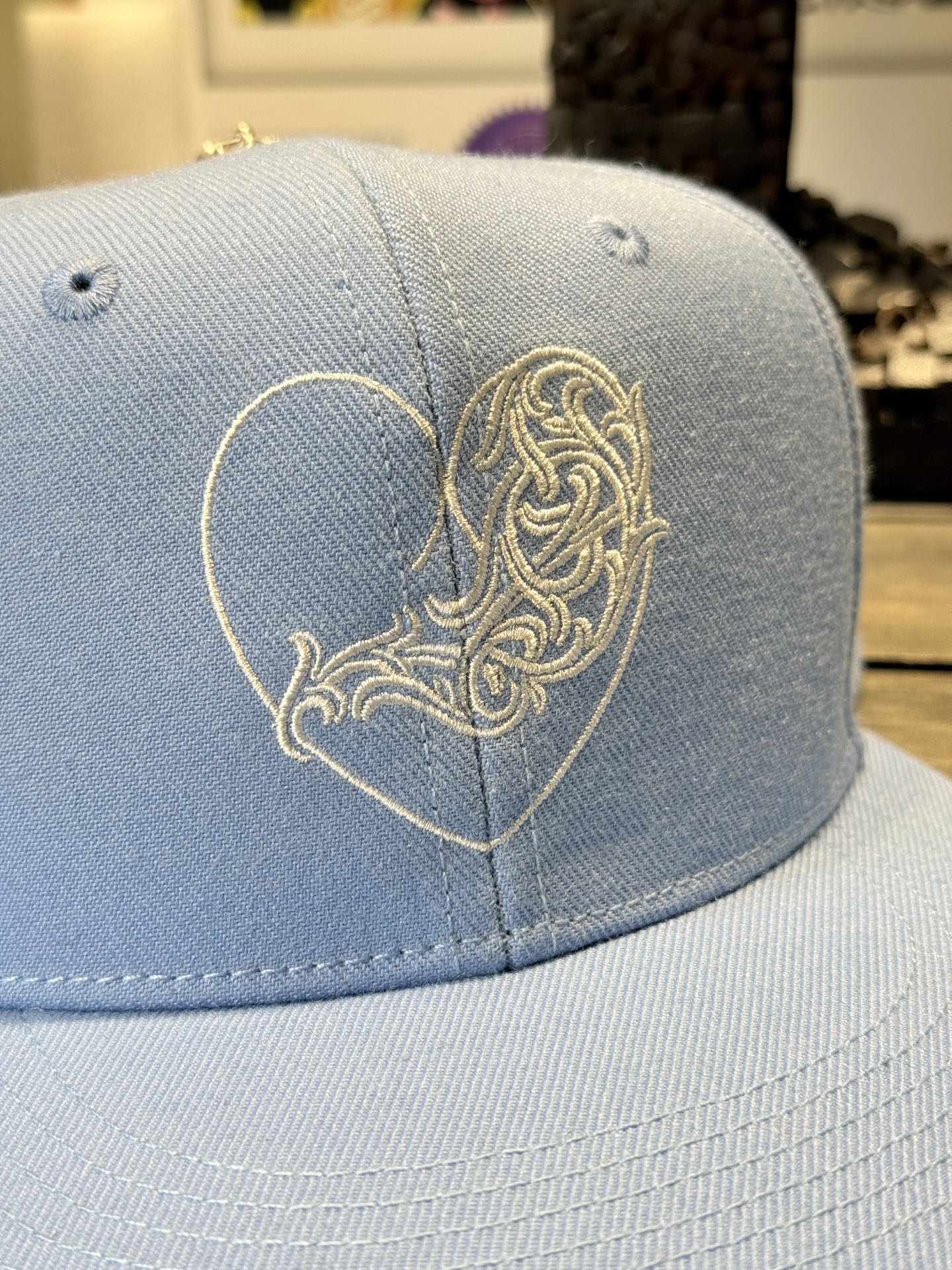 Customer order 🔝 Peach Heart Vine Baseball Cap