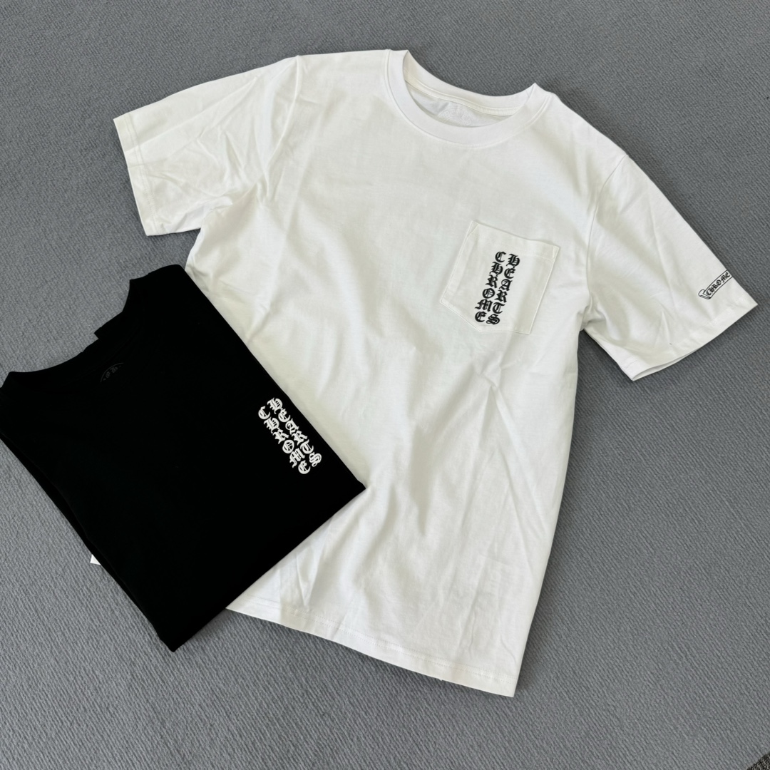 Chrome Hearts City Limited Edition Short-Sleeve T-ShirtMade with 210g pure cotton fabric, identical to YB's, soft and delicate, featuring imported ink 3D printing, unisex designSizes: S M L XL