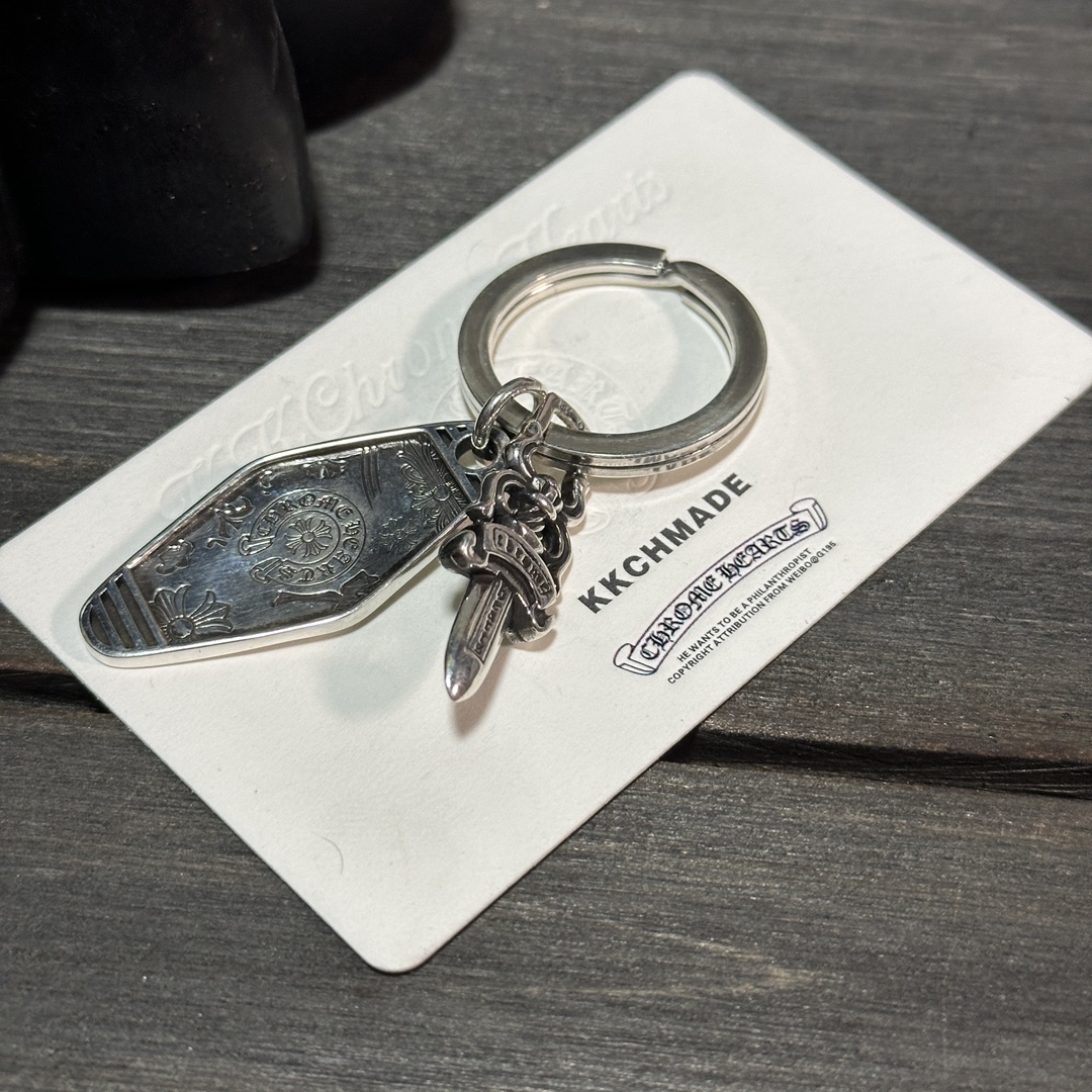 Customer order 📸 Logo doorplate sword keychain