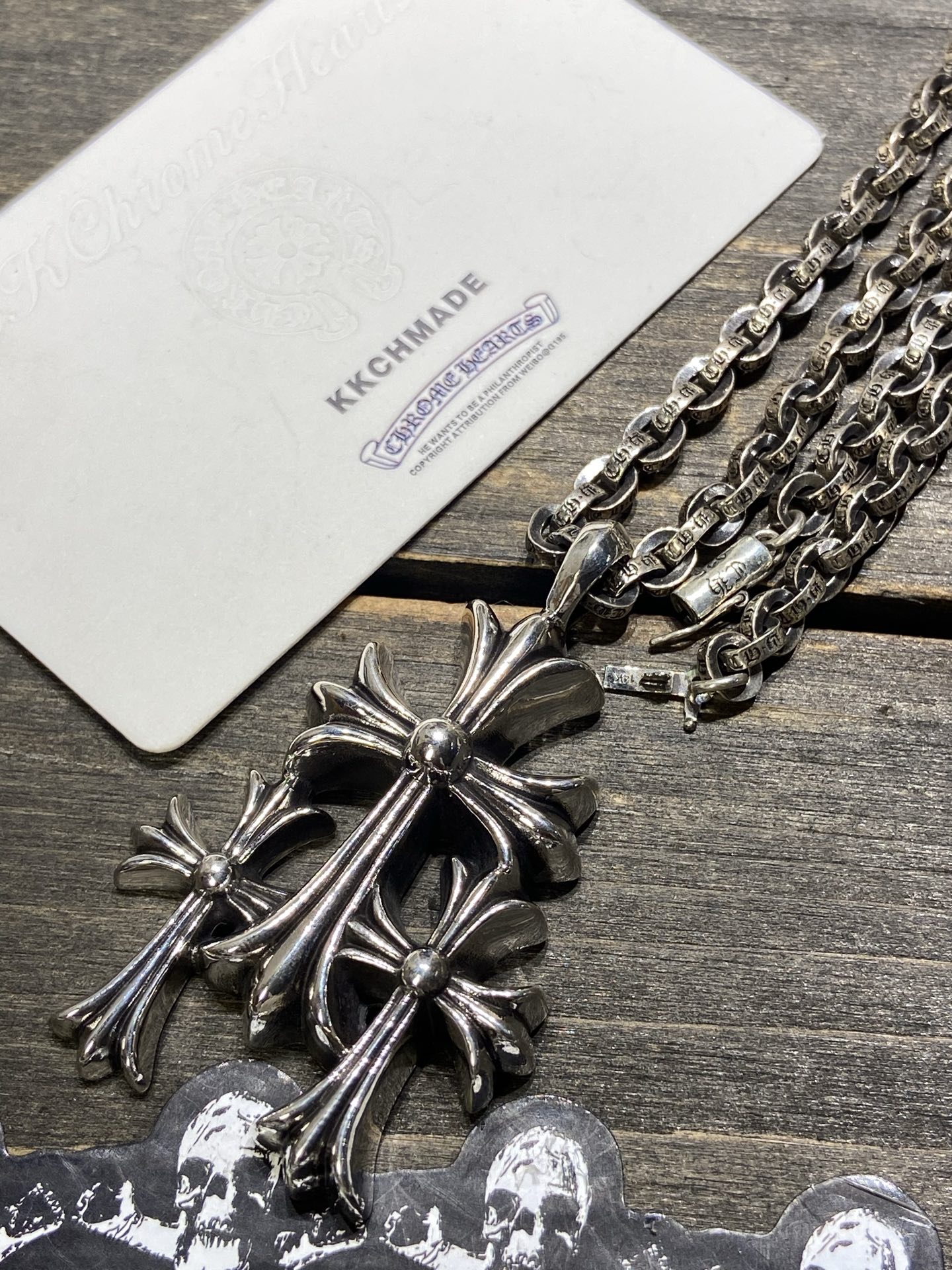 Hot-selling heavyweight 30-cross + Pp letter chain