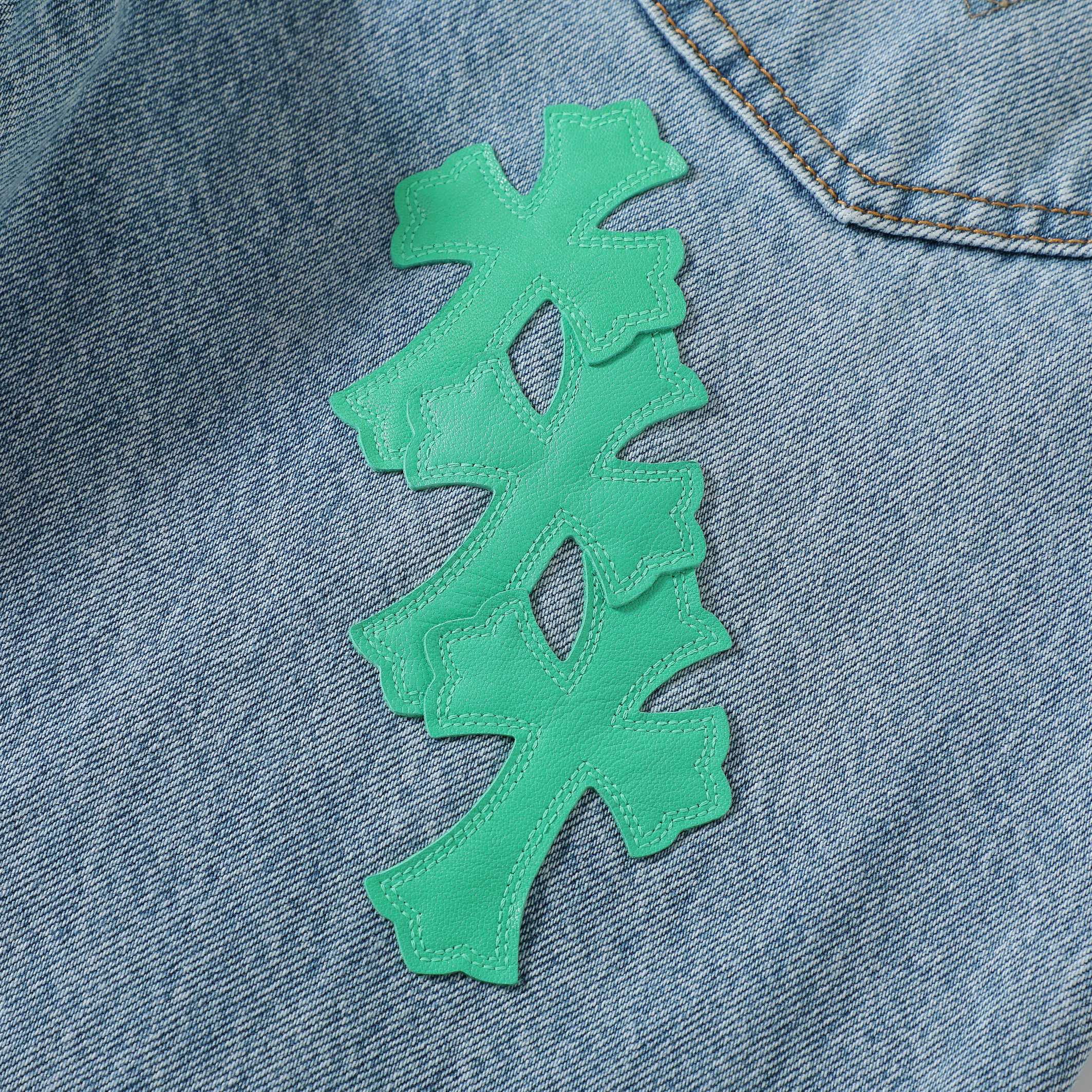 CH London Exclusive Blue City-Limited Jeans: These jeans are undeniably stylish and unique, their rarity speaks for itself. Made with a special original denim fabric, identical to Vintage 501, they undergo a special hand-finishing process and three w