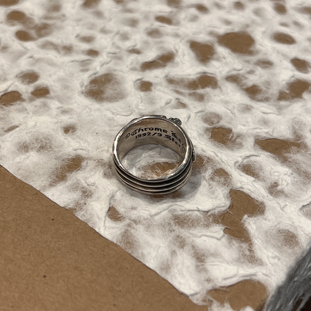 Chrome Hearts Sword, Dagger, and Ring - Unbeatable Engraving, Handmade Version, Every Line Asymmetrical, Perfectly Replicating the Original Item's Details.