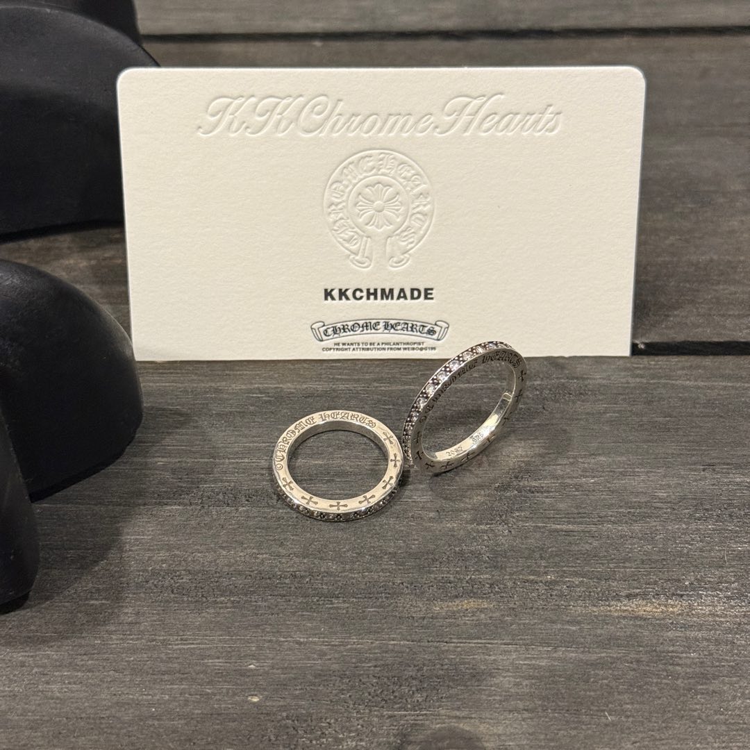 Couples ordering 3mm full diamond Forever band rings