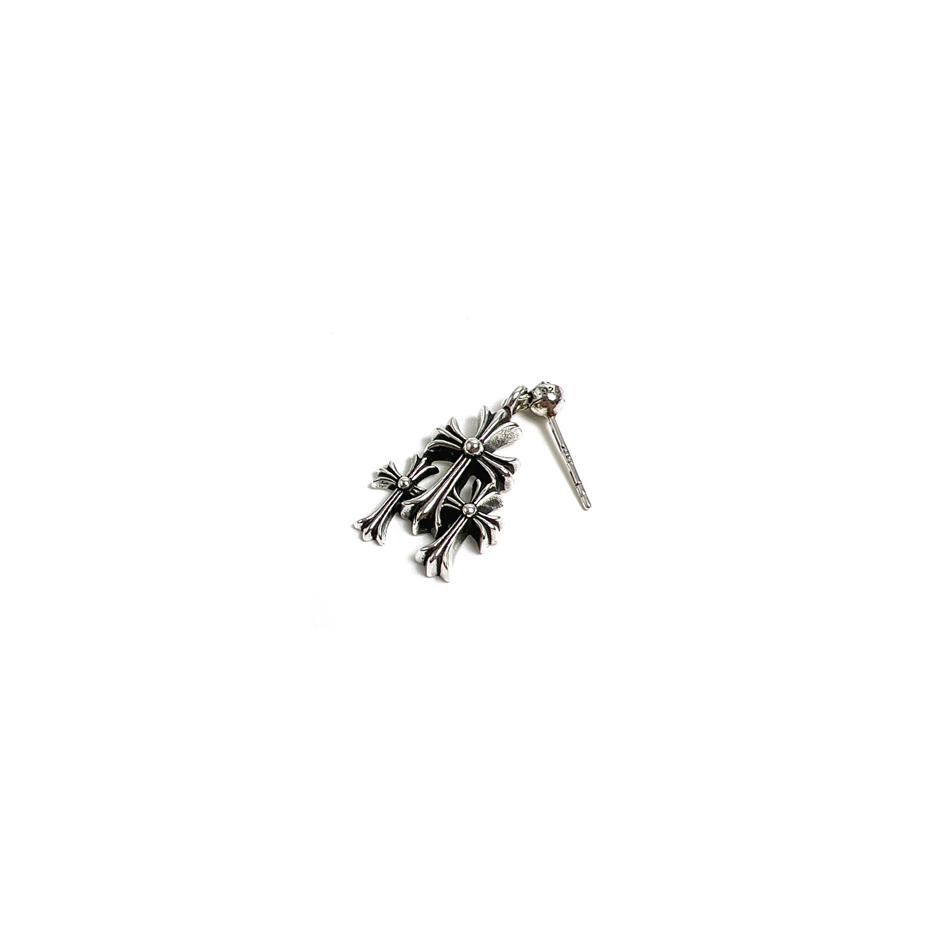 Chrome Hearts Cross Earrings