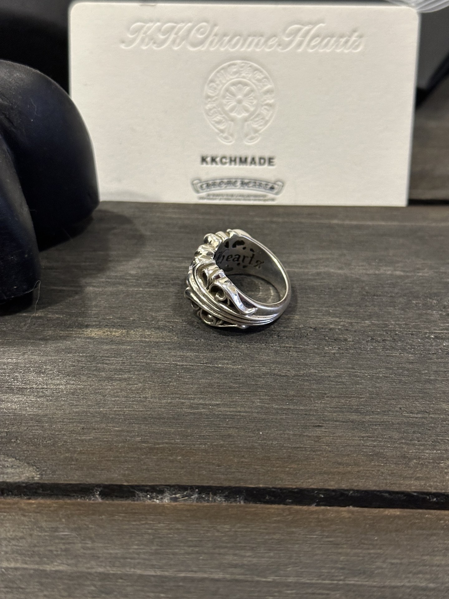 Customer-ordered full diamond K&T ring