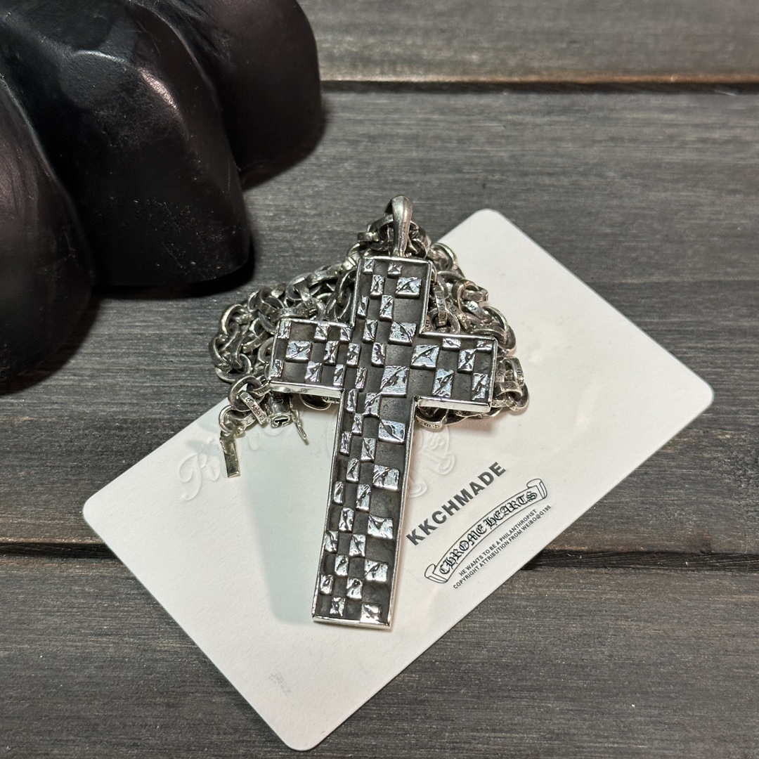 Customer order 📸 MattyBoy Thousand-Eyed Cross + PP Letter Chain