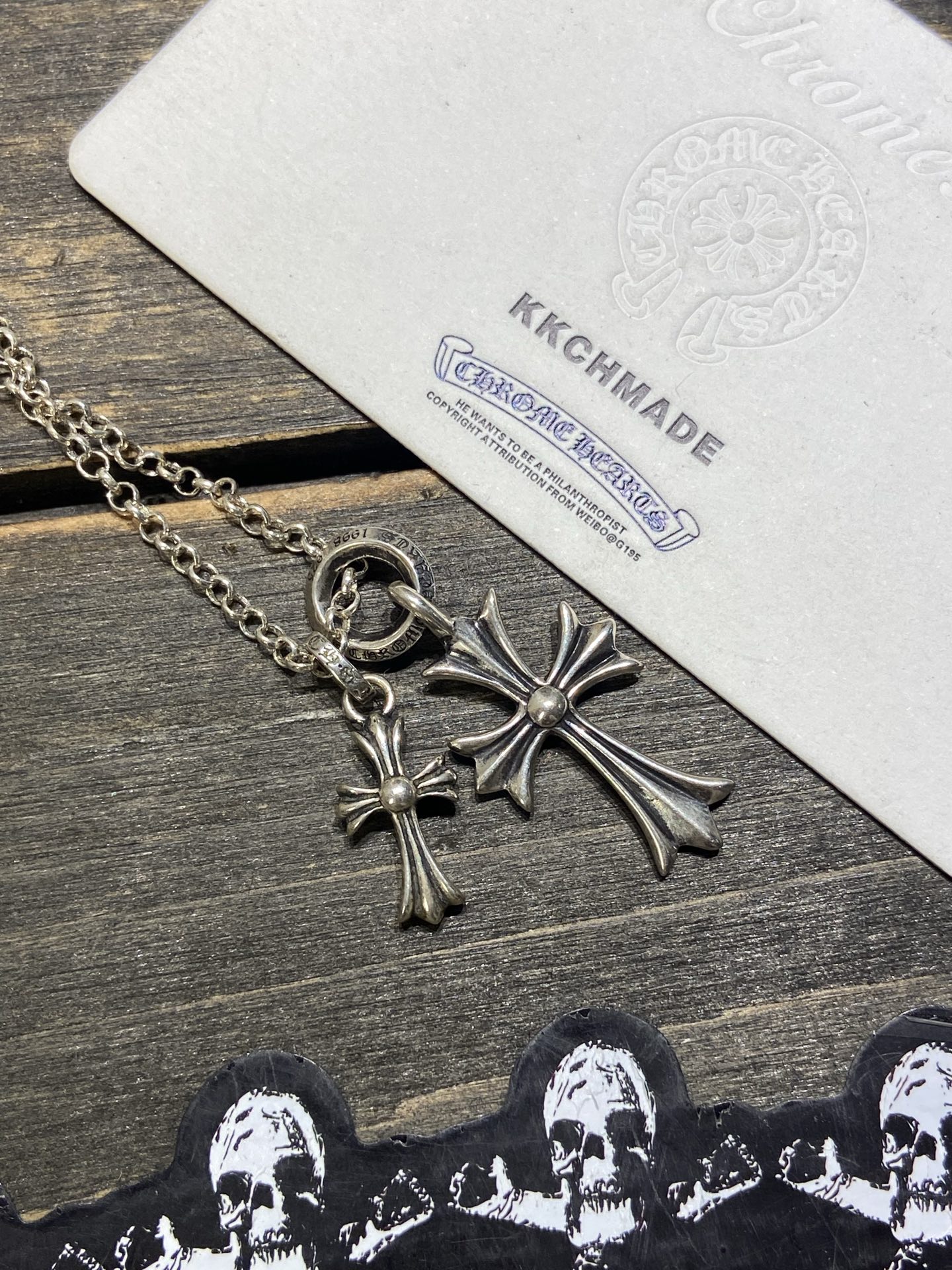 Single ring double cross - Restock available