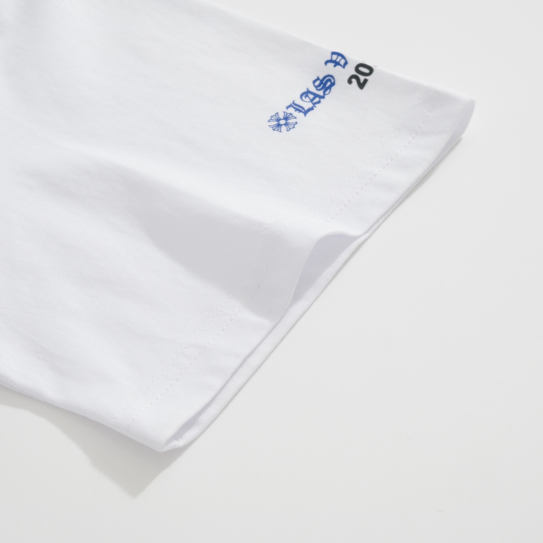 CH Chrome Hearts Las Vegas Limited Edition Rolling Stones T-ShirtMaterial: 200g 21S fine cotton plain weave. Printing involves nearly ten film prints, all using imported materials and produced on an oval machine to ensure stability. Custom silver la