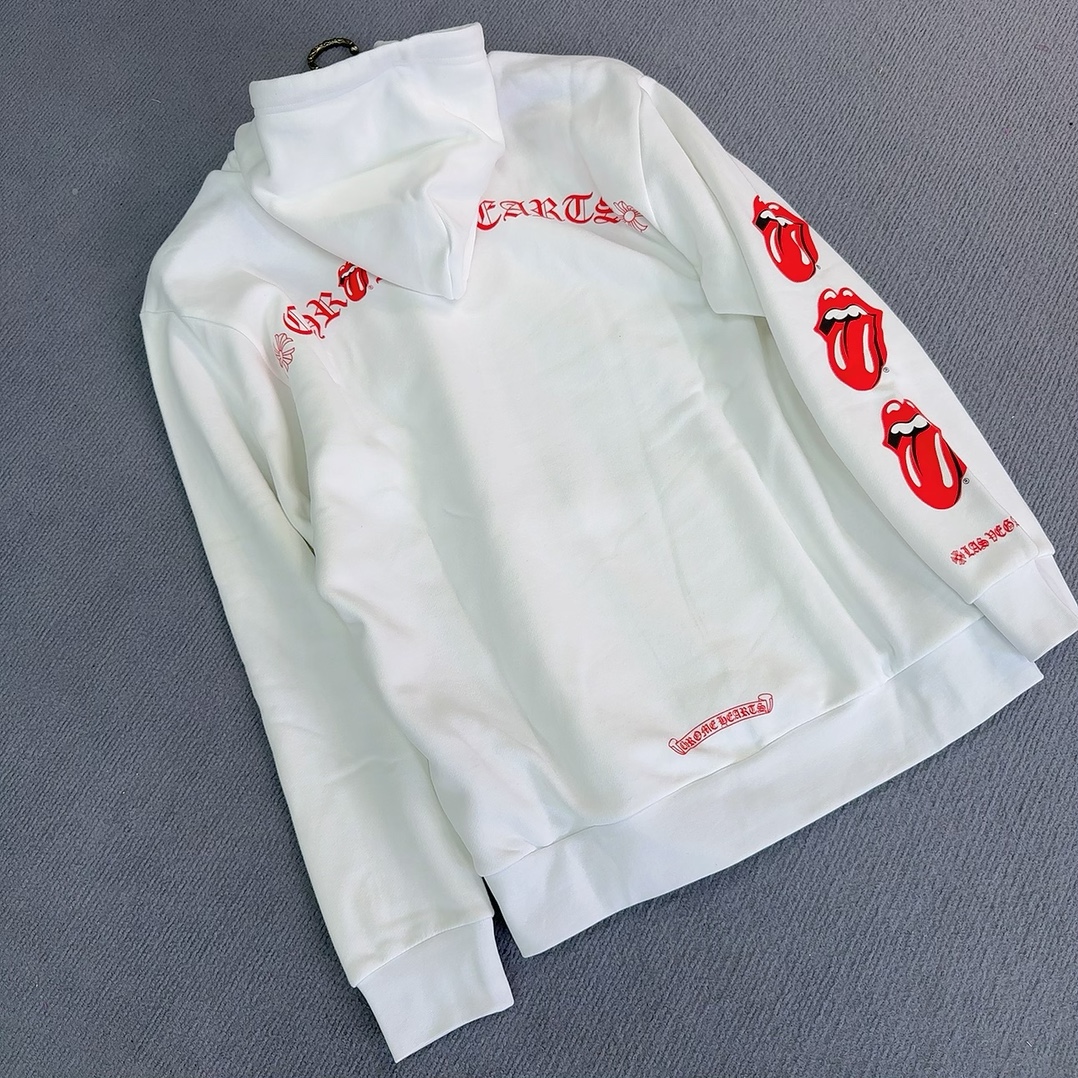 Chrome Hearts' latest CH X RollingStone Las Vegas limited edition hoodie/sweatshirt. Made with 42-count 380g pure cotton fleece, featuring imported ink printing for a three-dimensional effect. Perfectly customized for your needs!Sizes: S M L XL