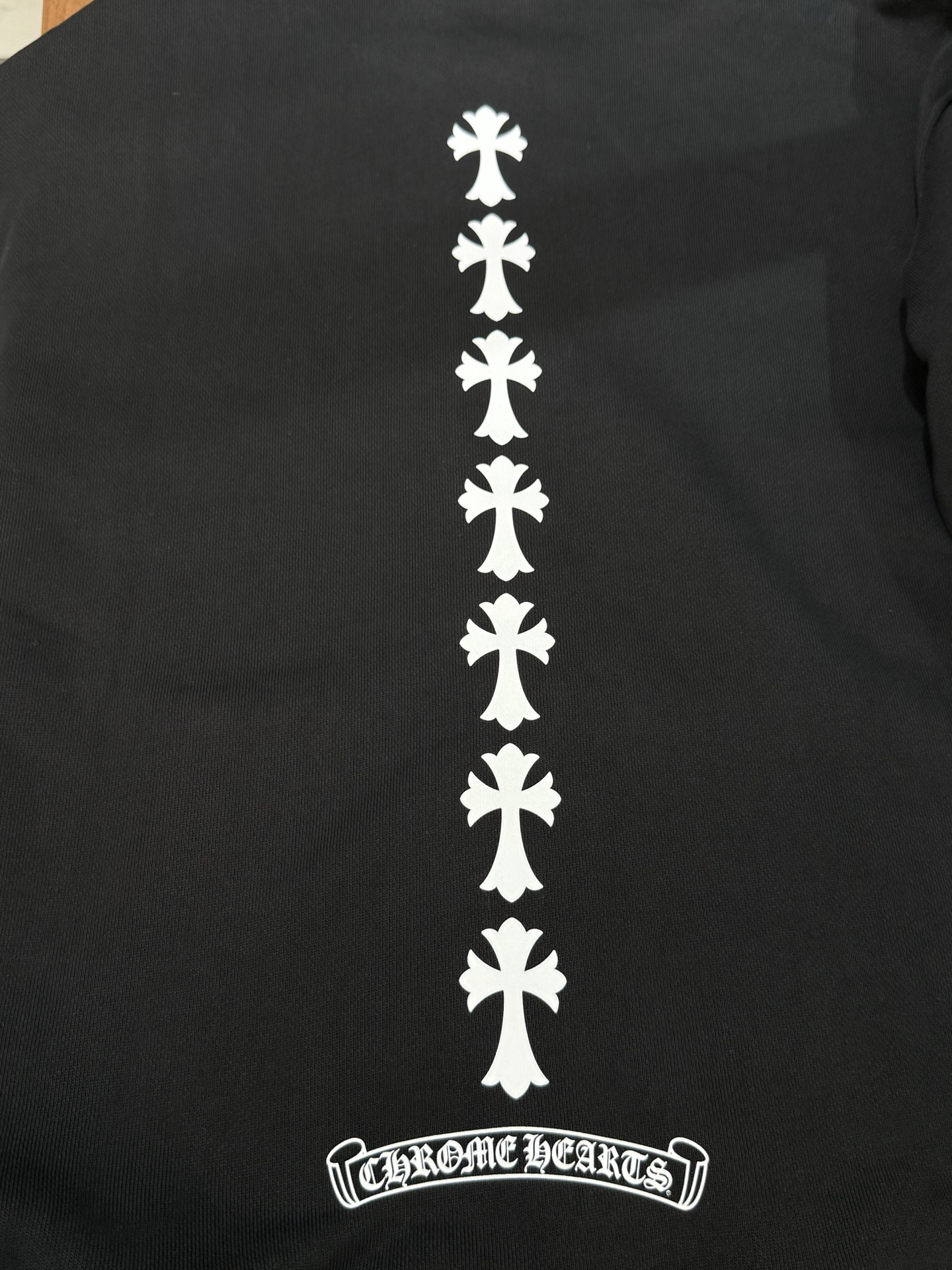 Chrome Hearts Cross Print Zip-Up Sweatshirt/HoodieSizes: S M L XL