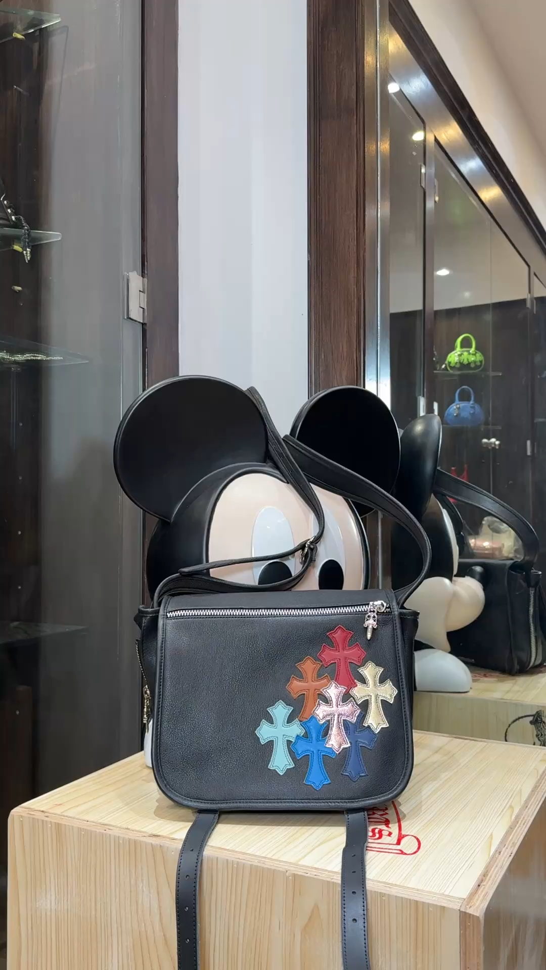 CH Colorful Cross Flap Messenger Bag Crossbody Bag