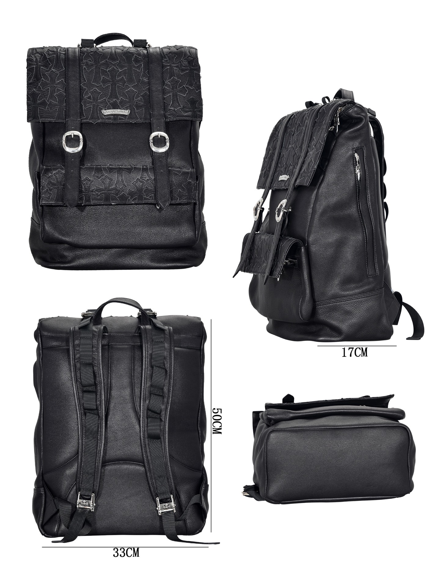 CH Double D-ring Flap Cross Backpack