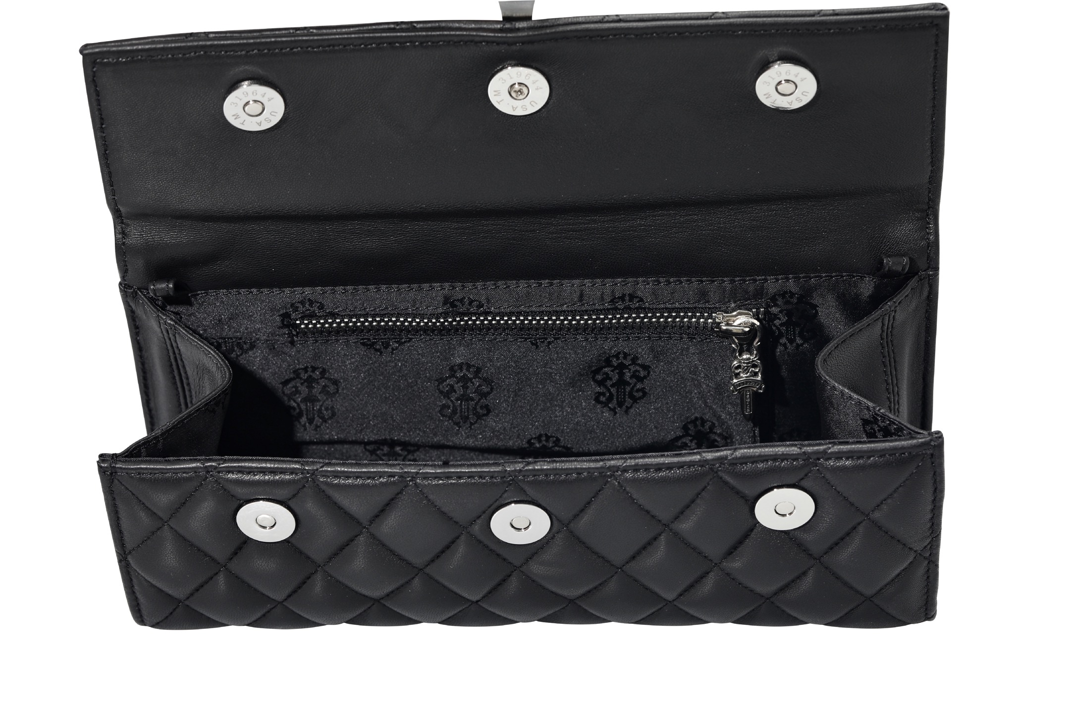 Cross-shaped evening clutch