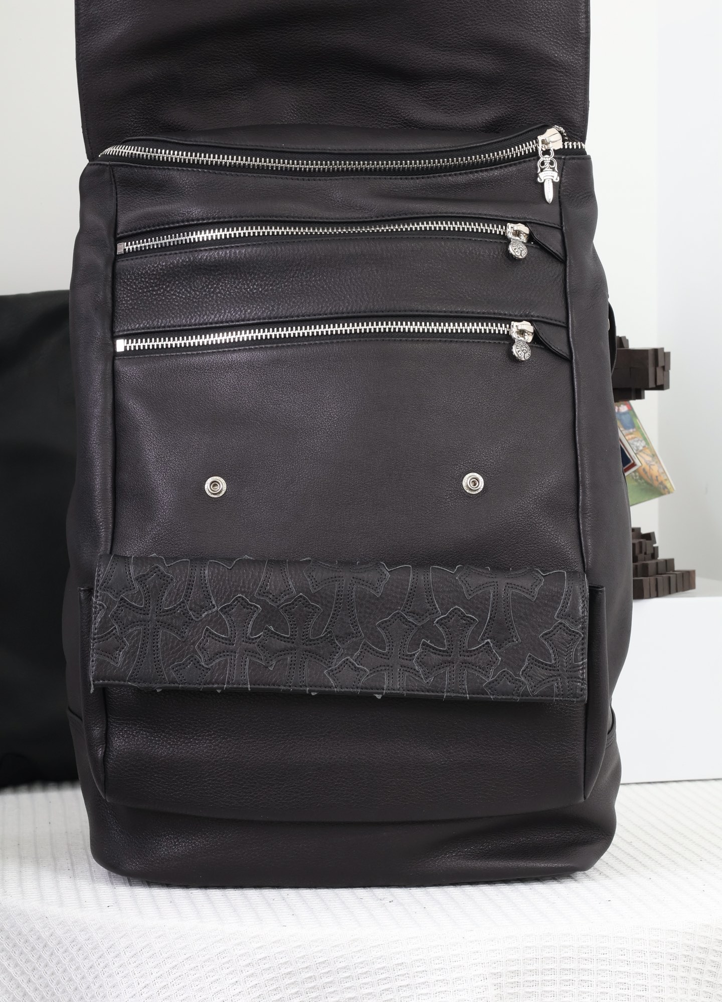 CH Double D-ring Flap Cross Backpack