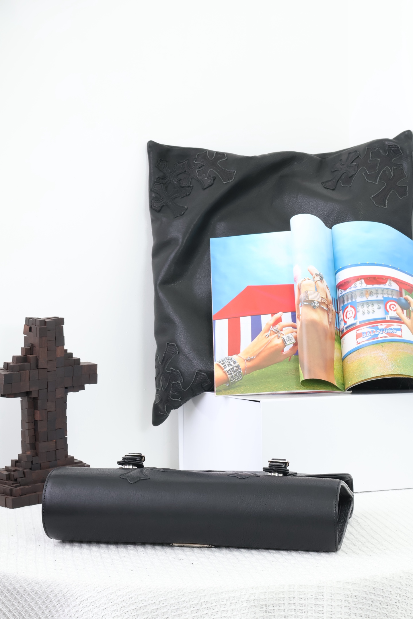 CH BEAN BEAN Double D-ring Flap Cross Briefcase