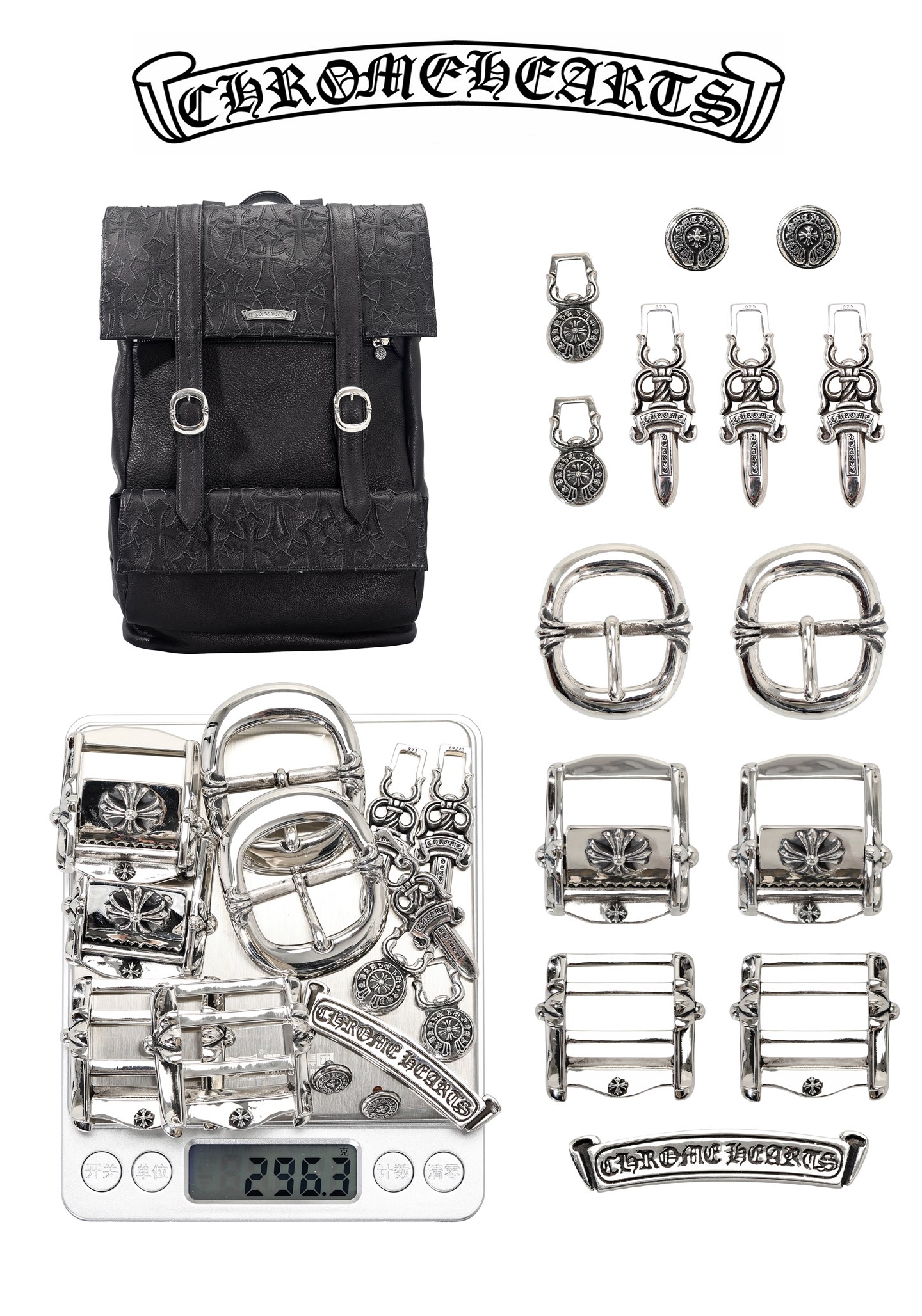 CH Double D-ring Flap Cross Backpack