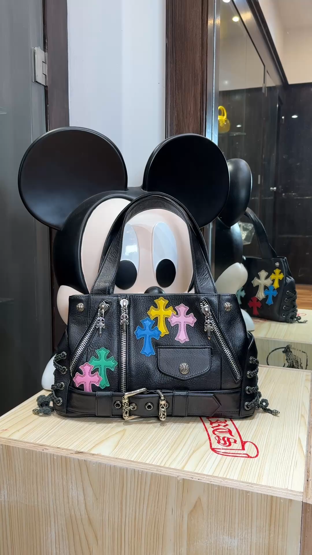 CH JJ Dean Colorful Cross Motorcycle Bag