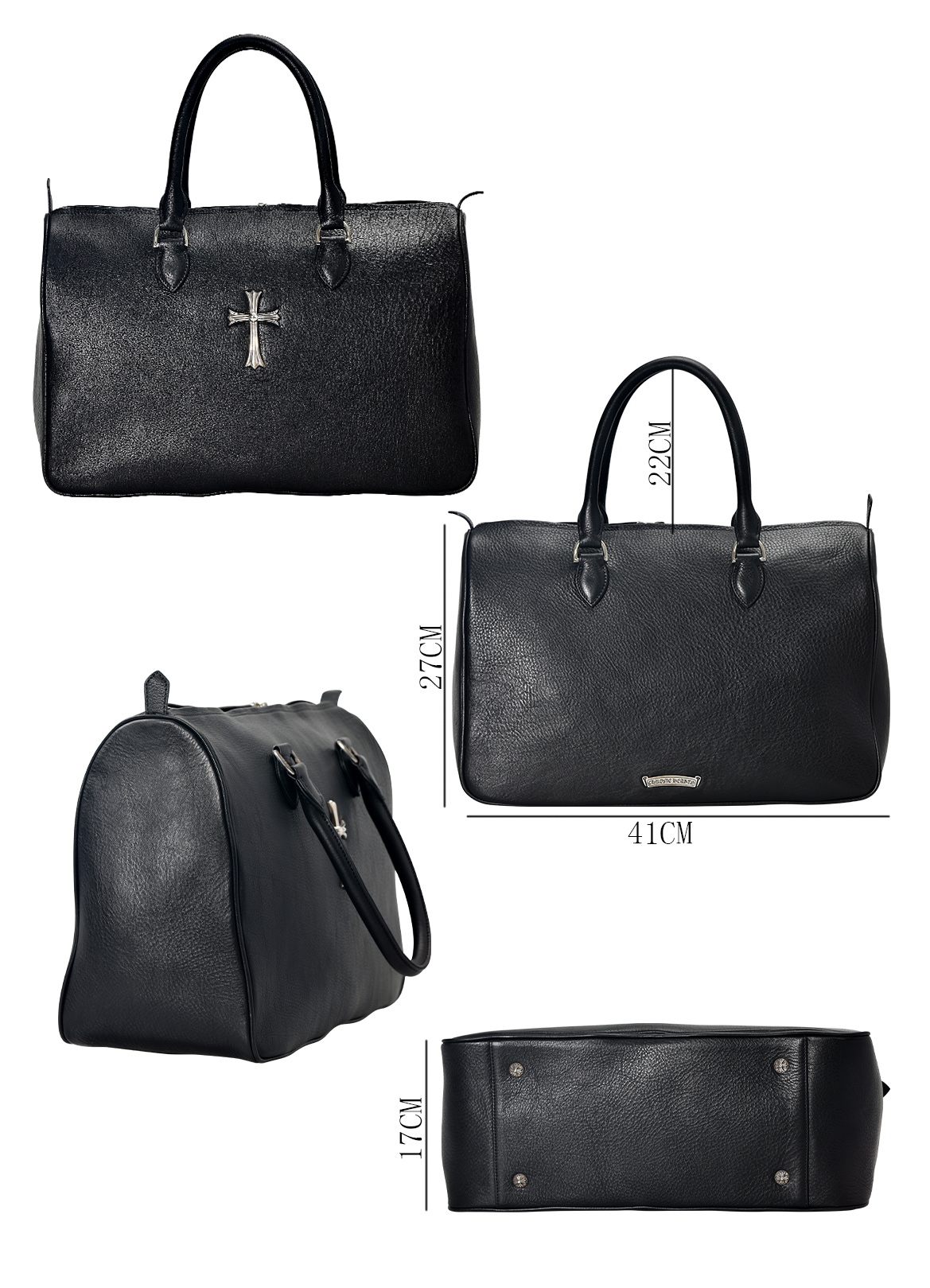 CH Cross Zipper Travel Bag
