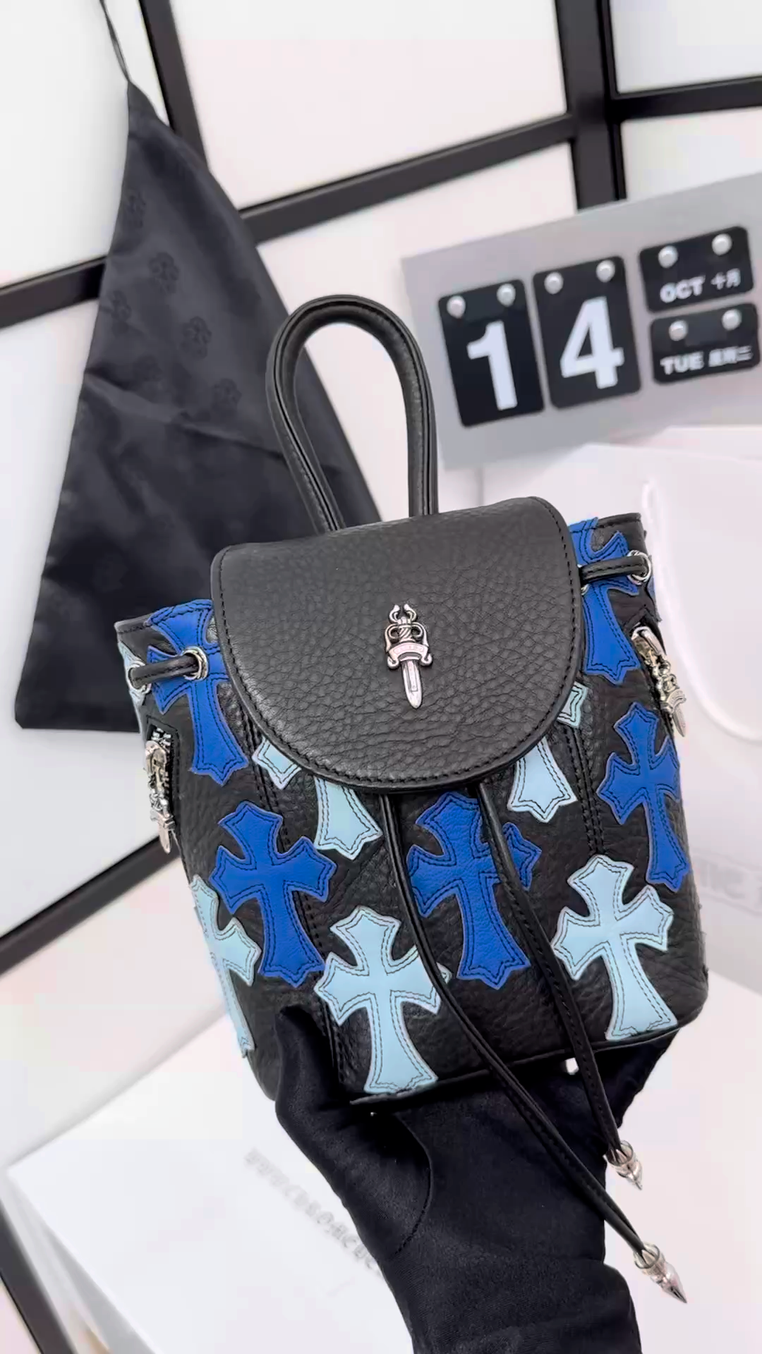 CH_ Blue Enchantress London Limited Edition Mini Sword Backpack