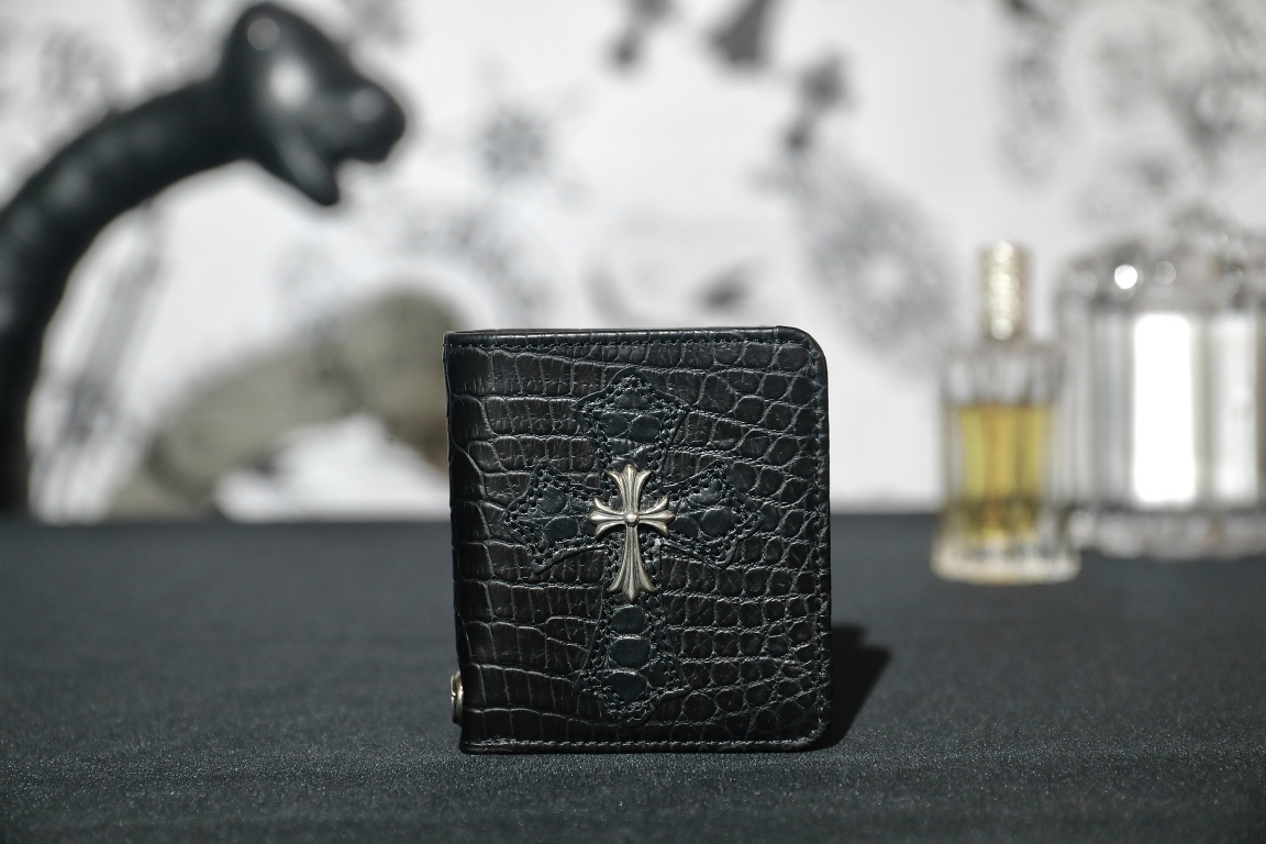 CH Leather Cross Small Wallet