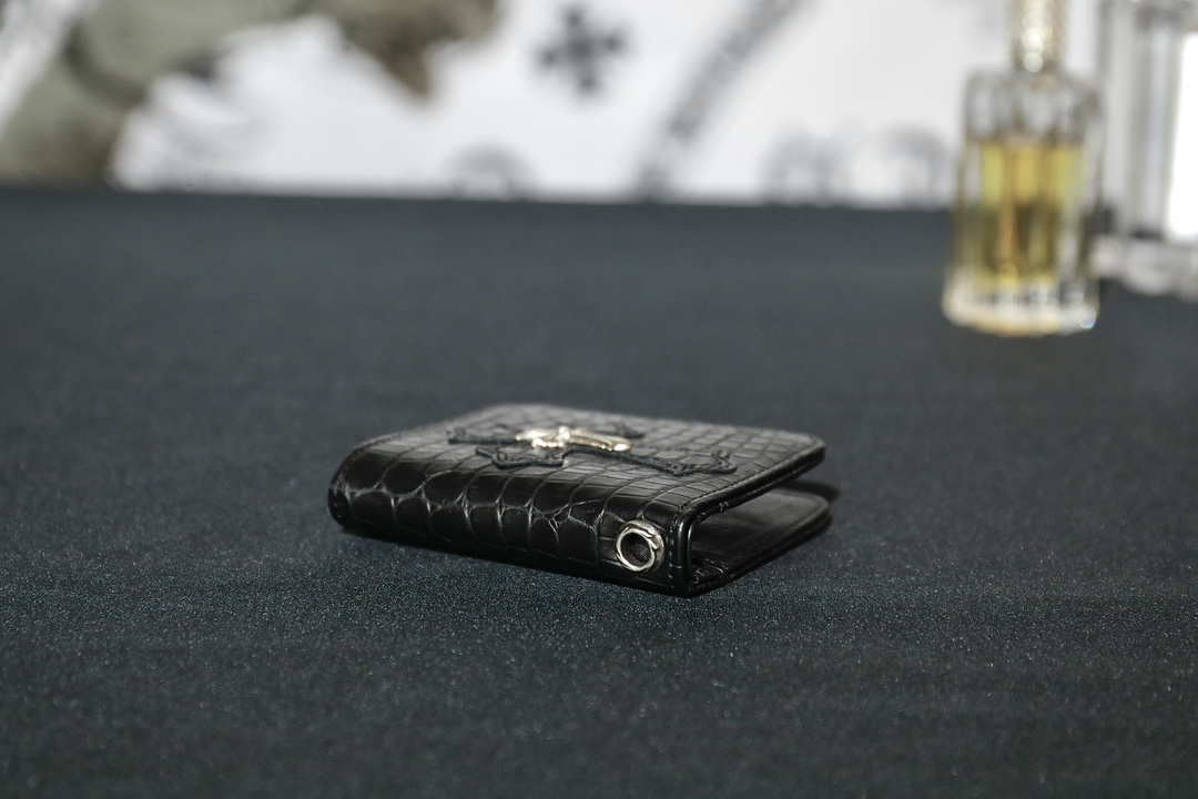 CH Leather Cross Small Wallet