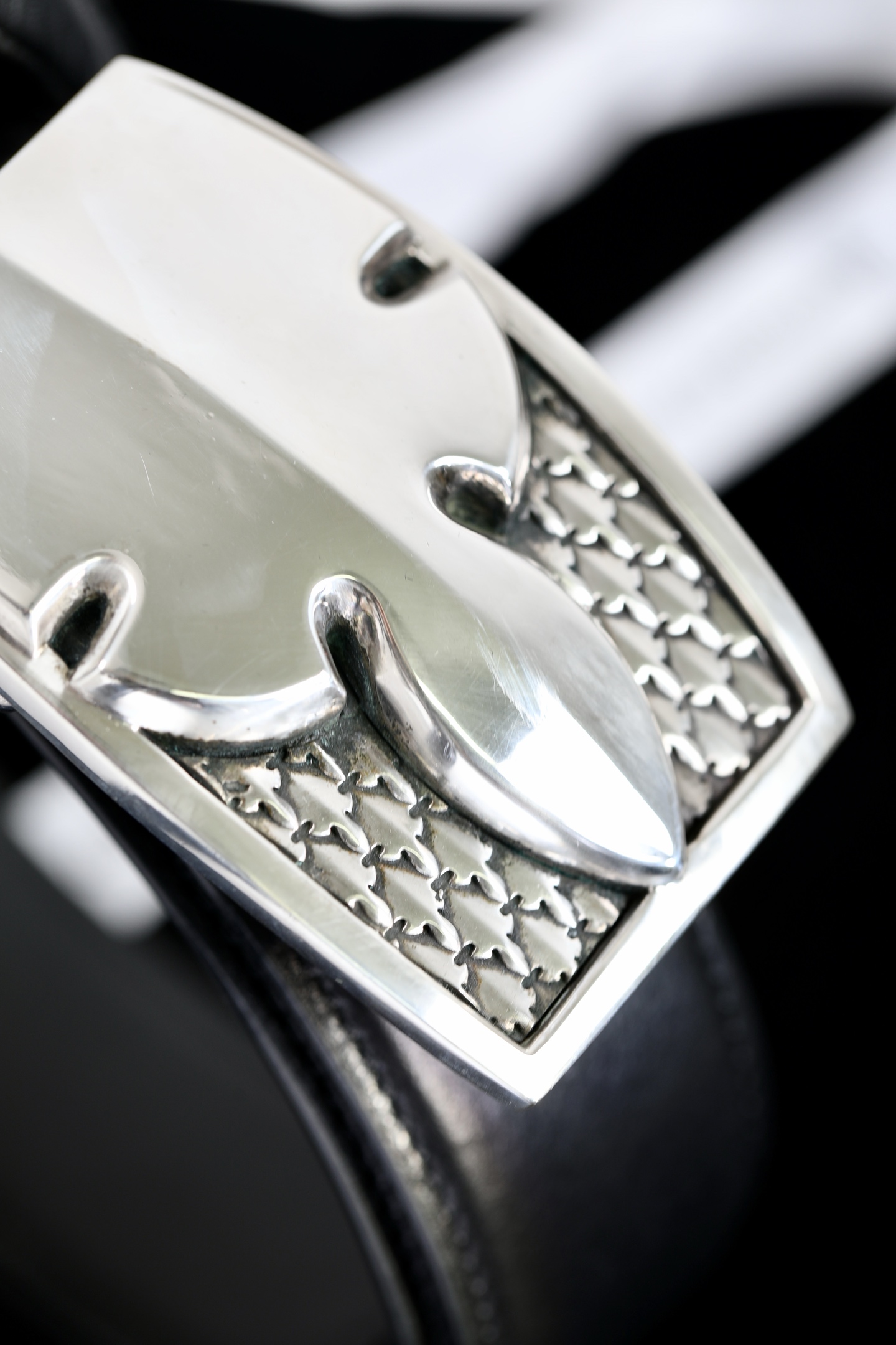 CH｜🔥Flame Leather Belt