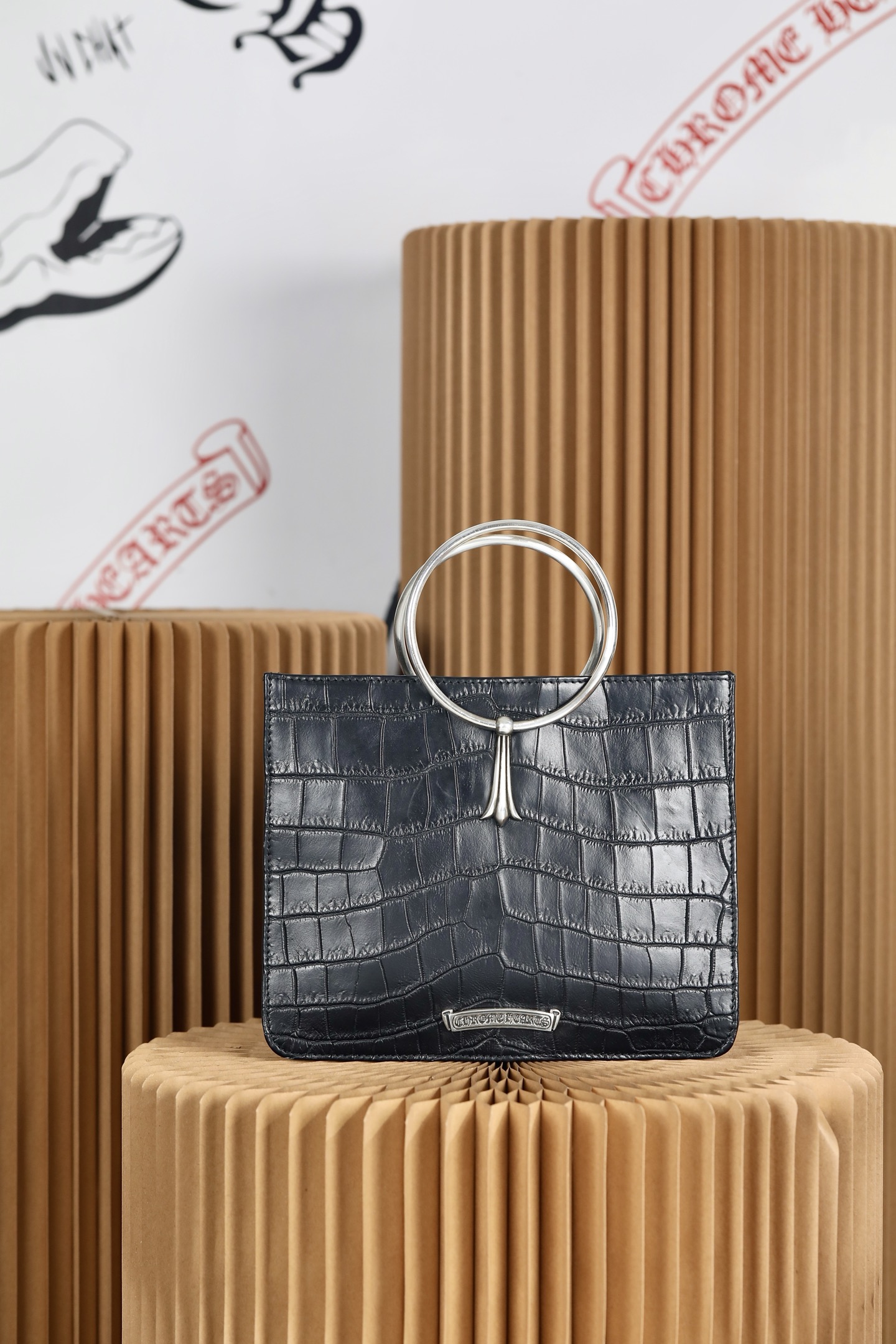 CH Large Round Handbag