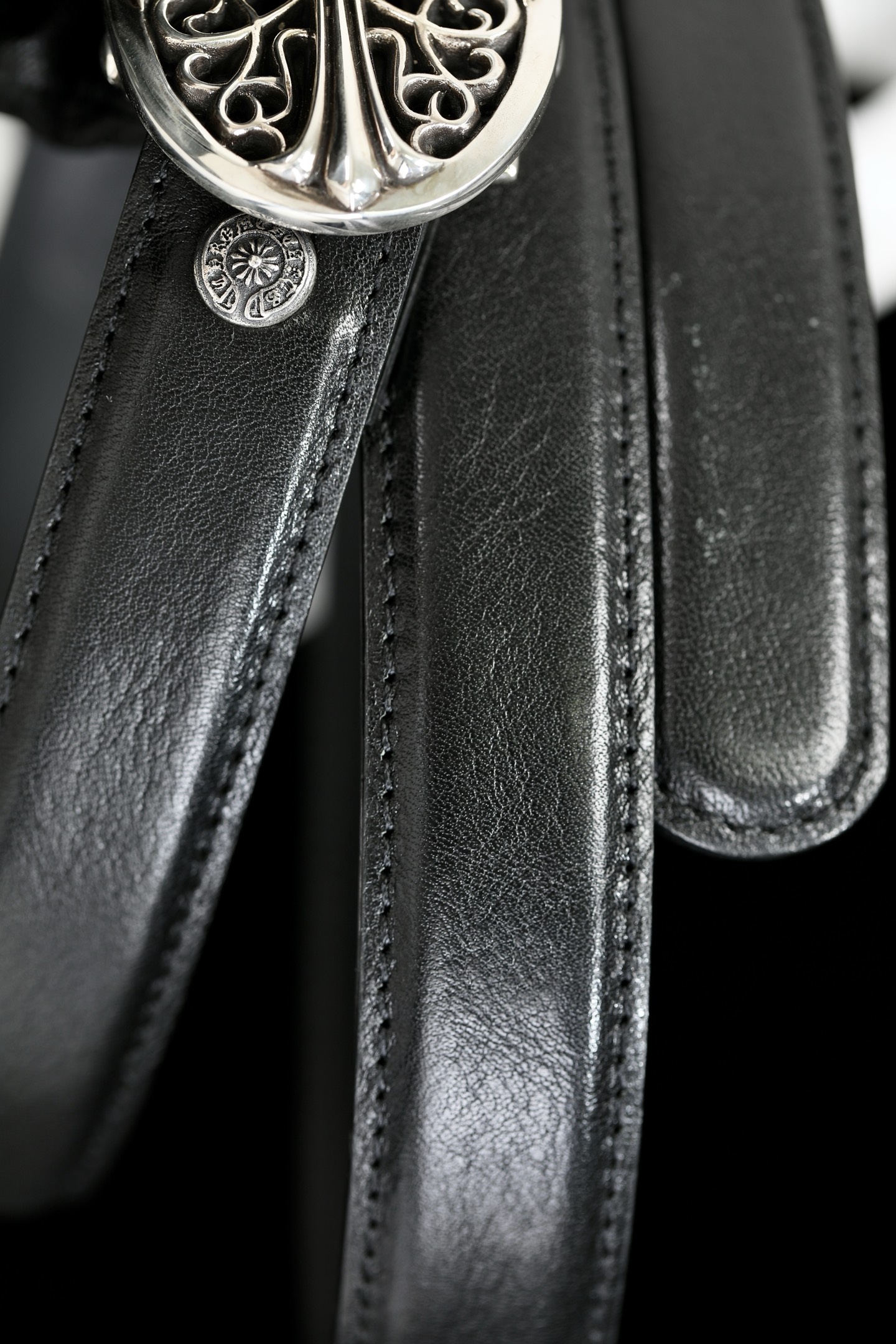 CH｜MINI Rattan Cross Leather Strap