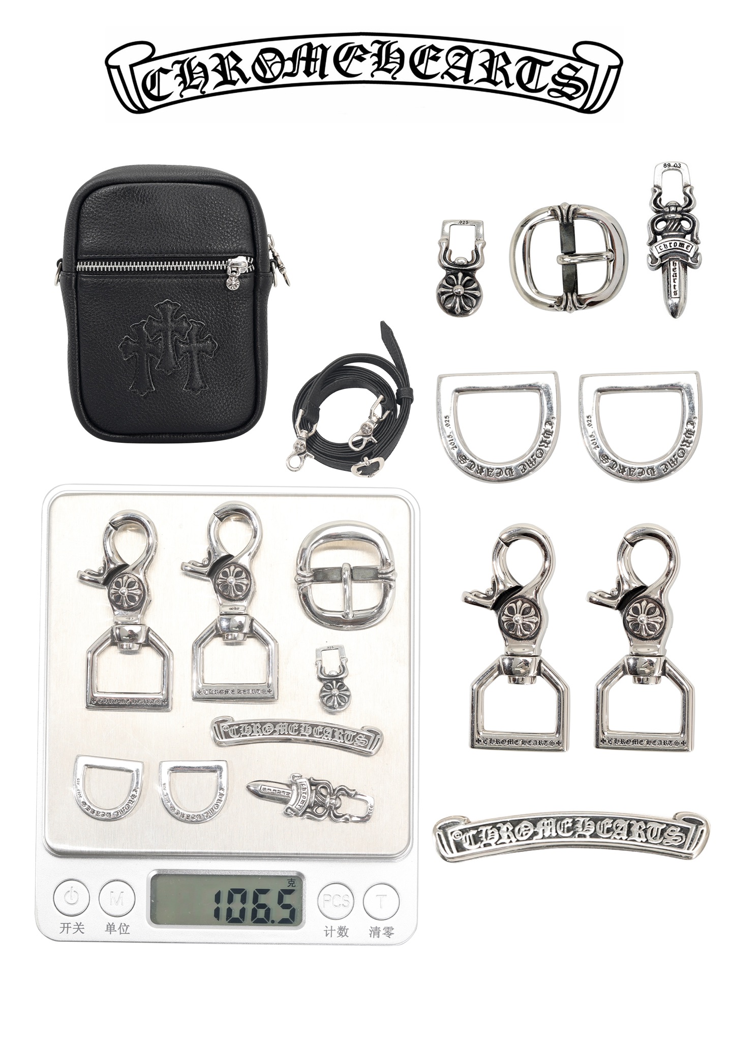 CH｜TAKA Black Cross Camera Bag/Crossbody Bag