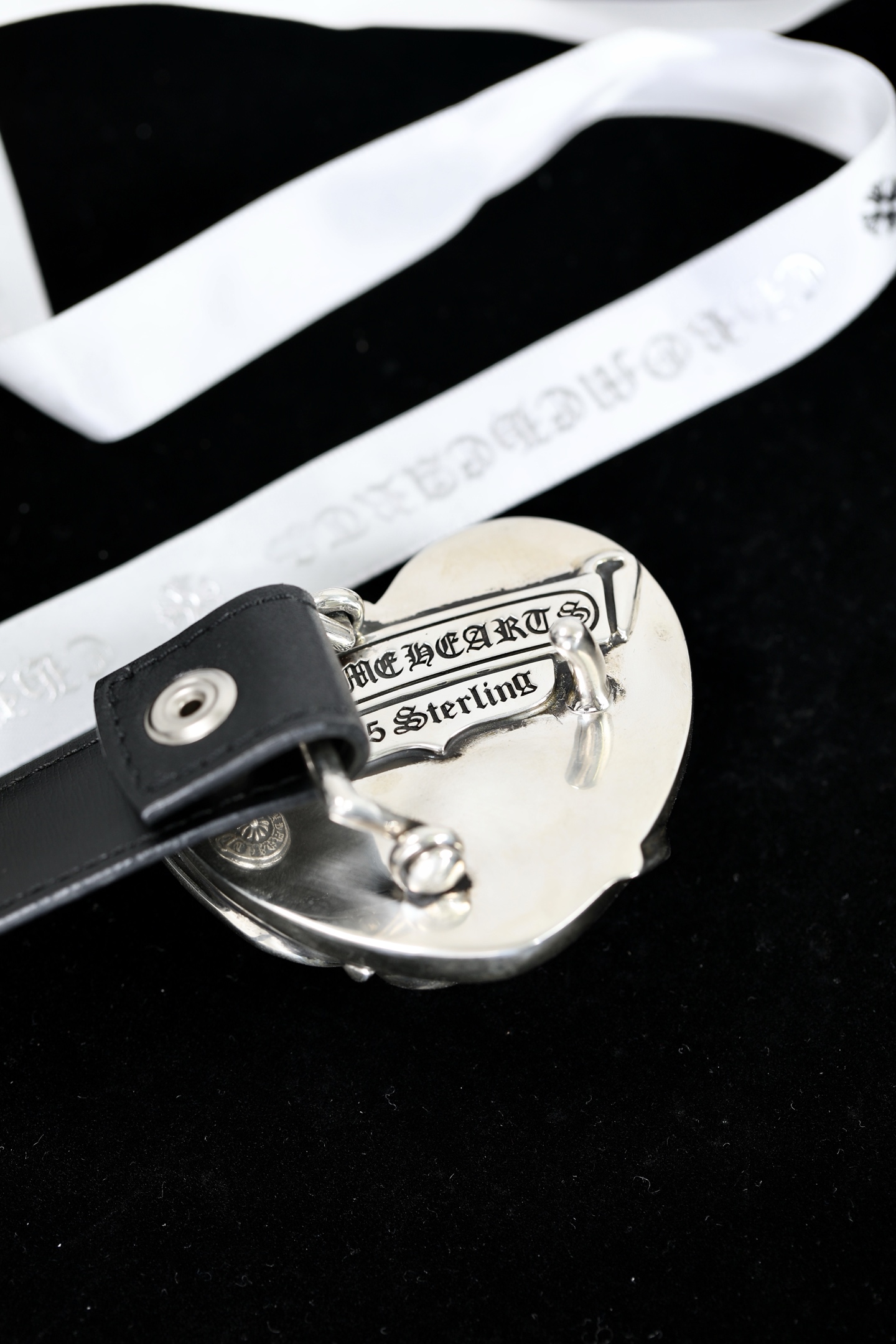 CH｜Heart-Shaped Leather Belt