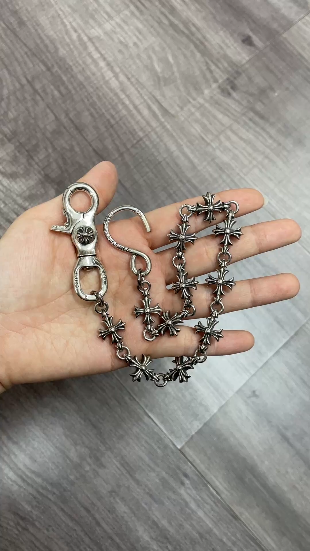 CH| Cross Hook & S Clasp, 11 clasps