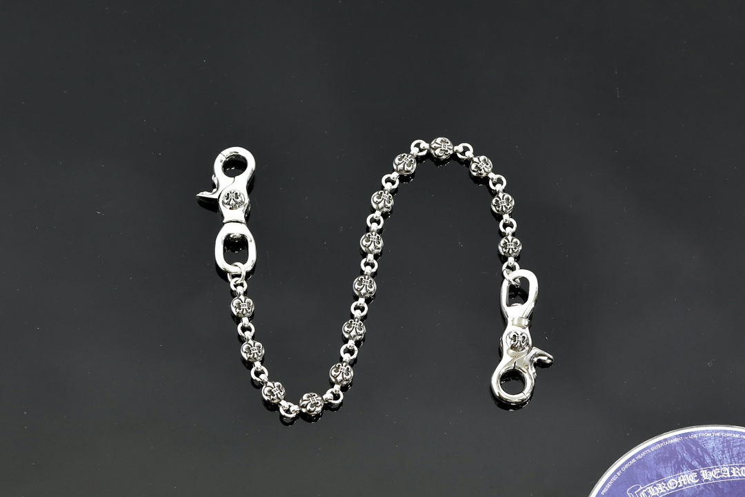 CH｜Scout Flower Beaded Double Hook Clasp (14 Beads)