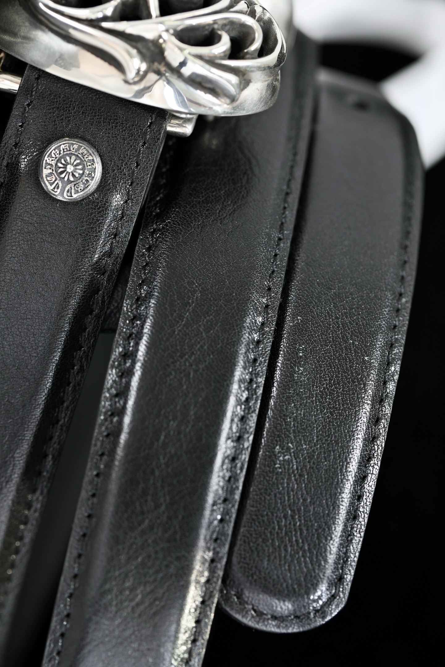 CH｜Heart-Shaped Leather Belt