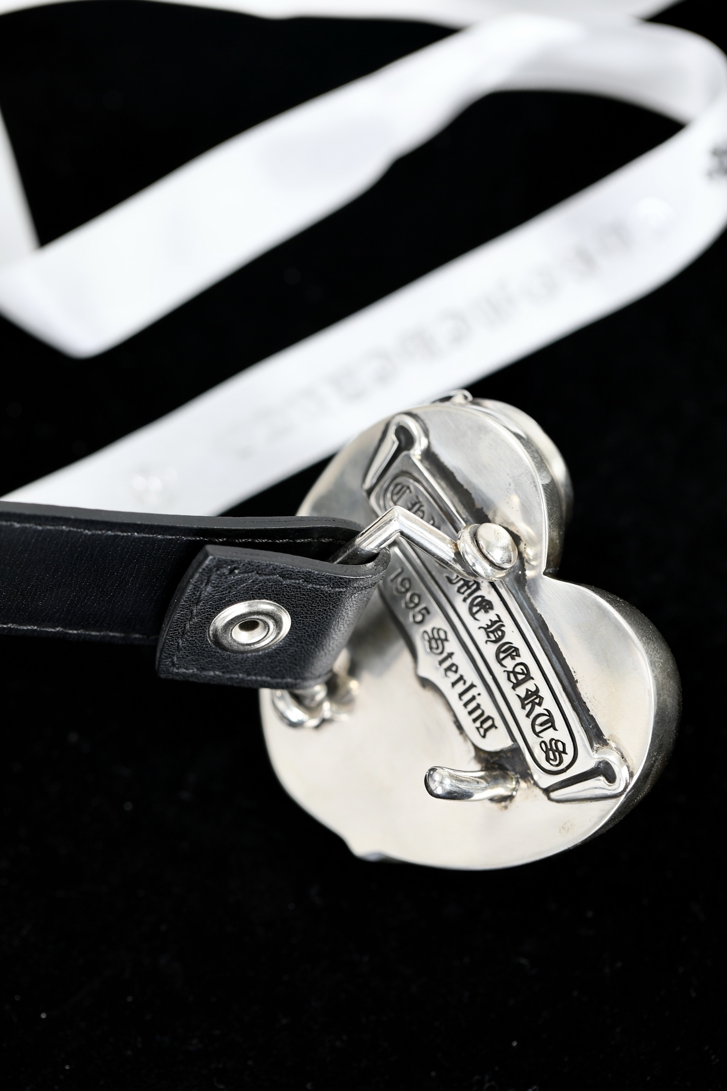 CH｜Heart-Shaped Leather Belt