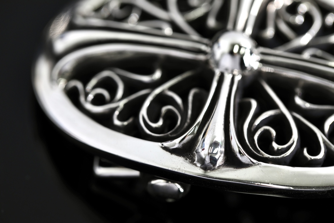 CH | Classic Cross Oval Leather Belt