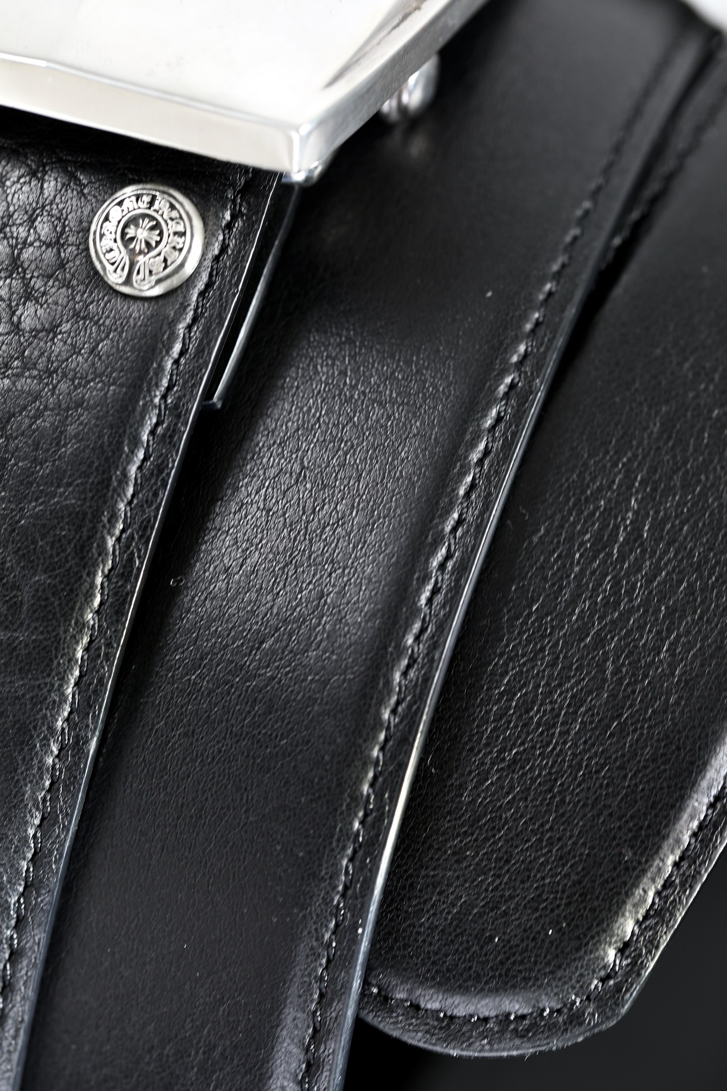 CH｜🔥Flame Leather Belt