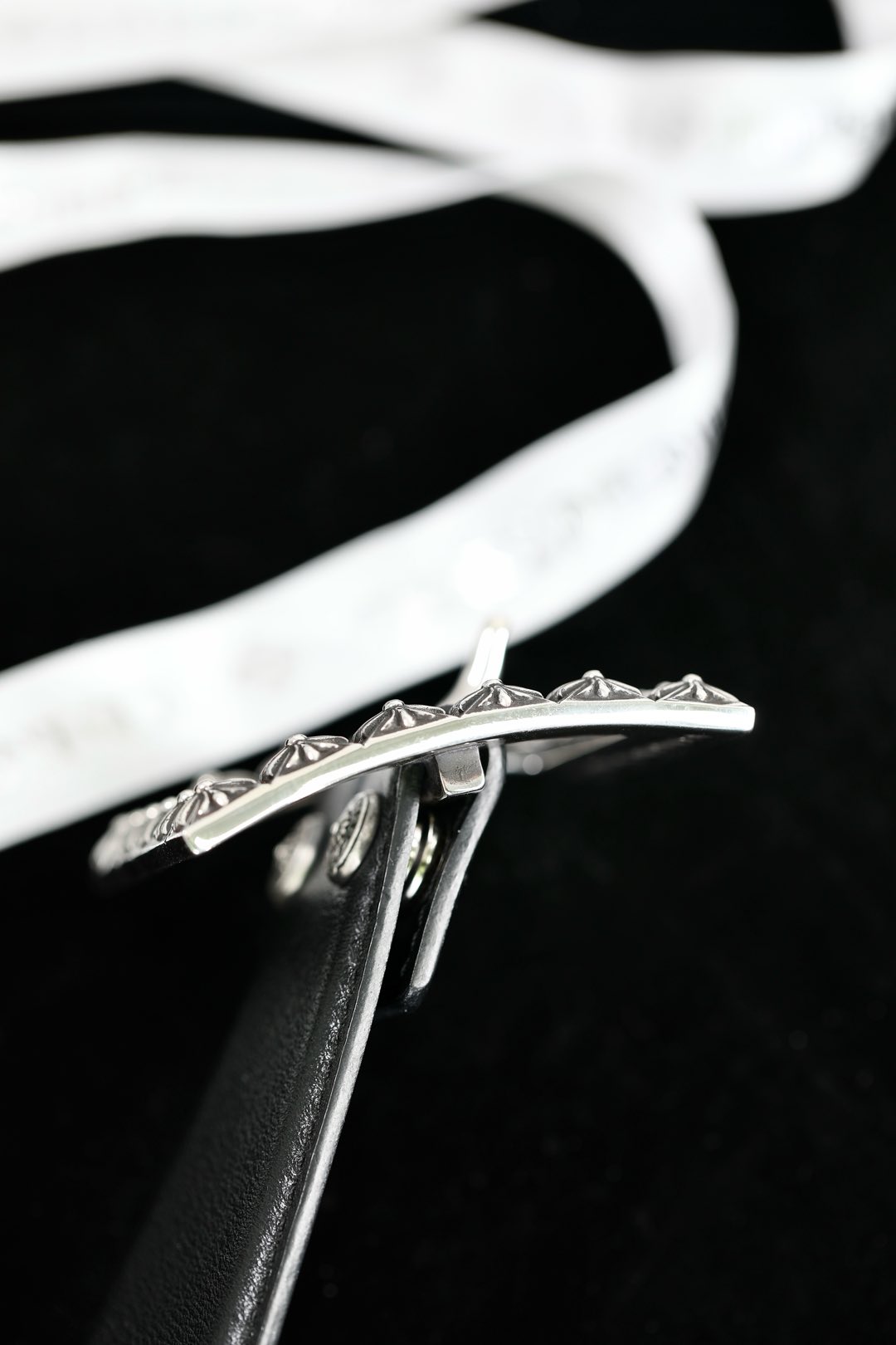 CH｜Square Buckle Leather Belt