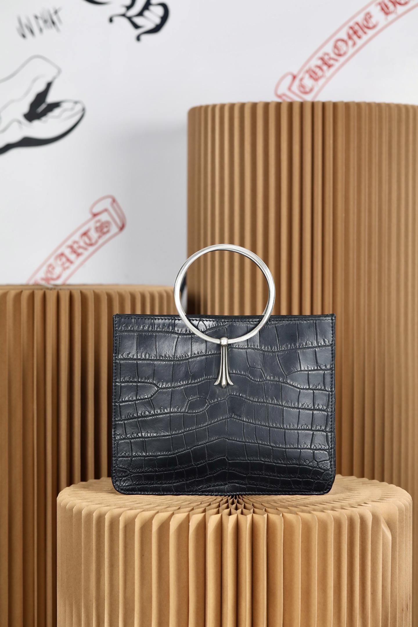 CH Large Round Handbag