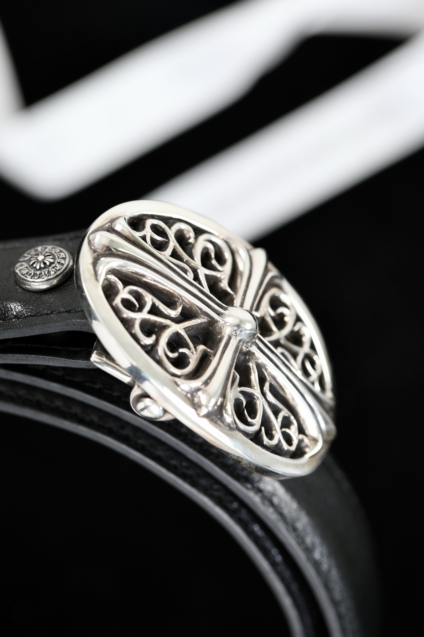 CH｜MINI Rattan Cross Leather Strap