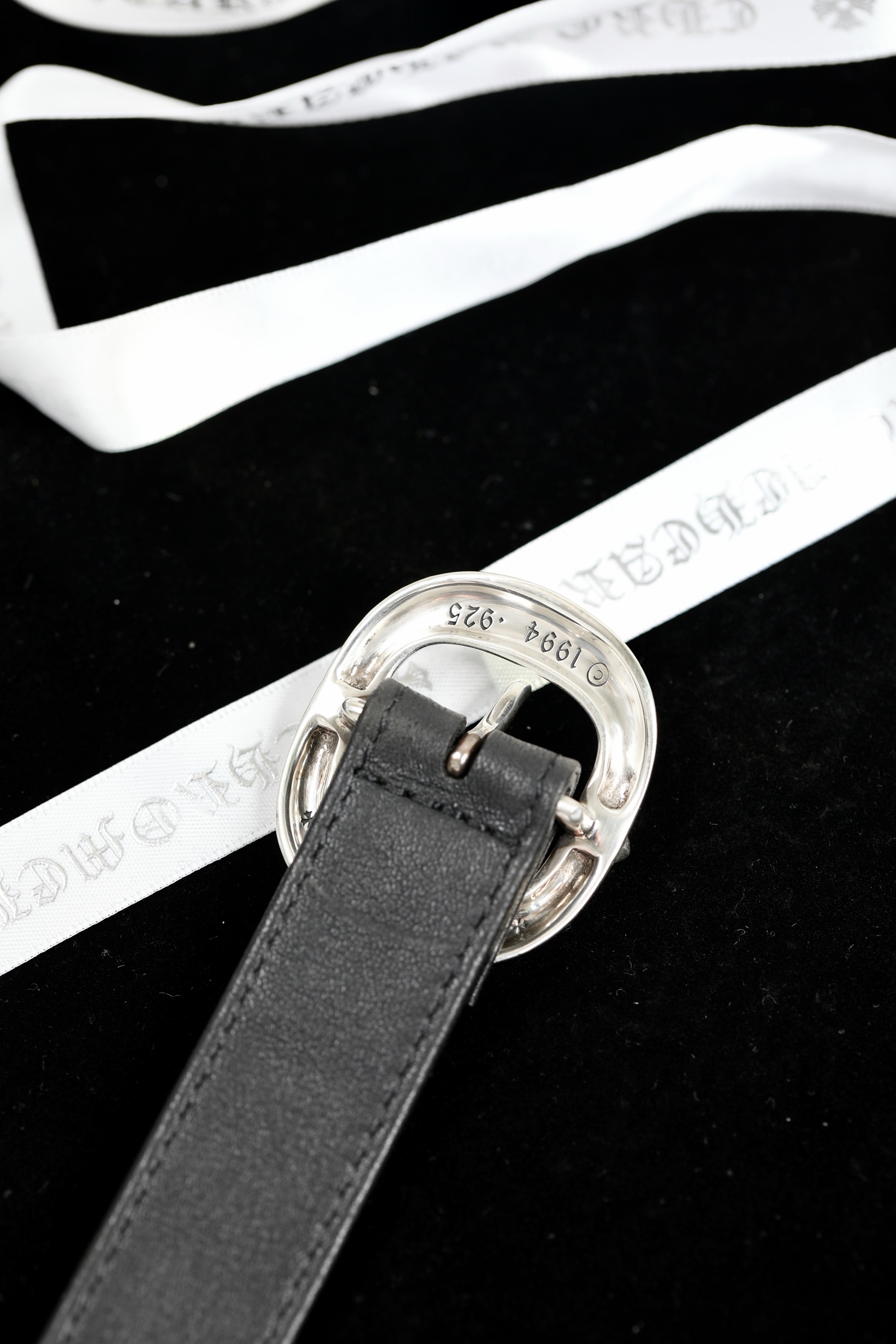 CH｜ Mini Pin Buckle Leather Belt