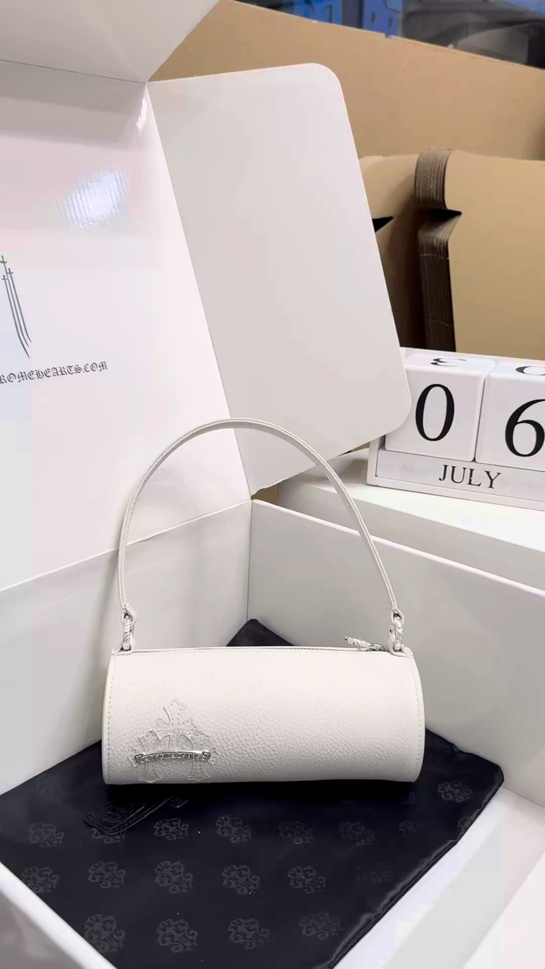 CH ❥ Klein Cylindrical Handbag