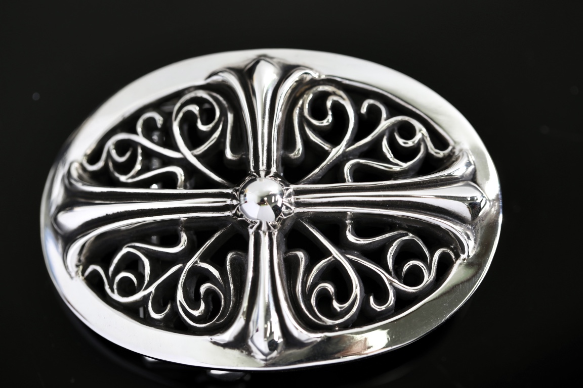 CH | Classic Cross Oval Leather Belt