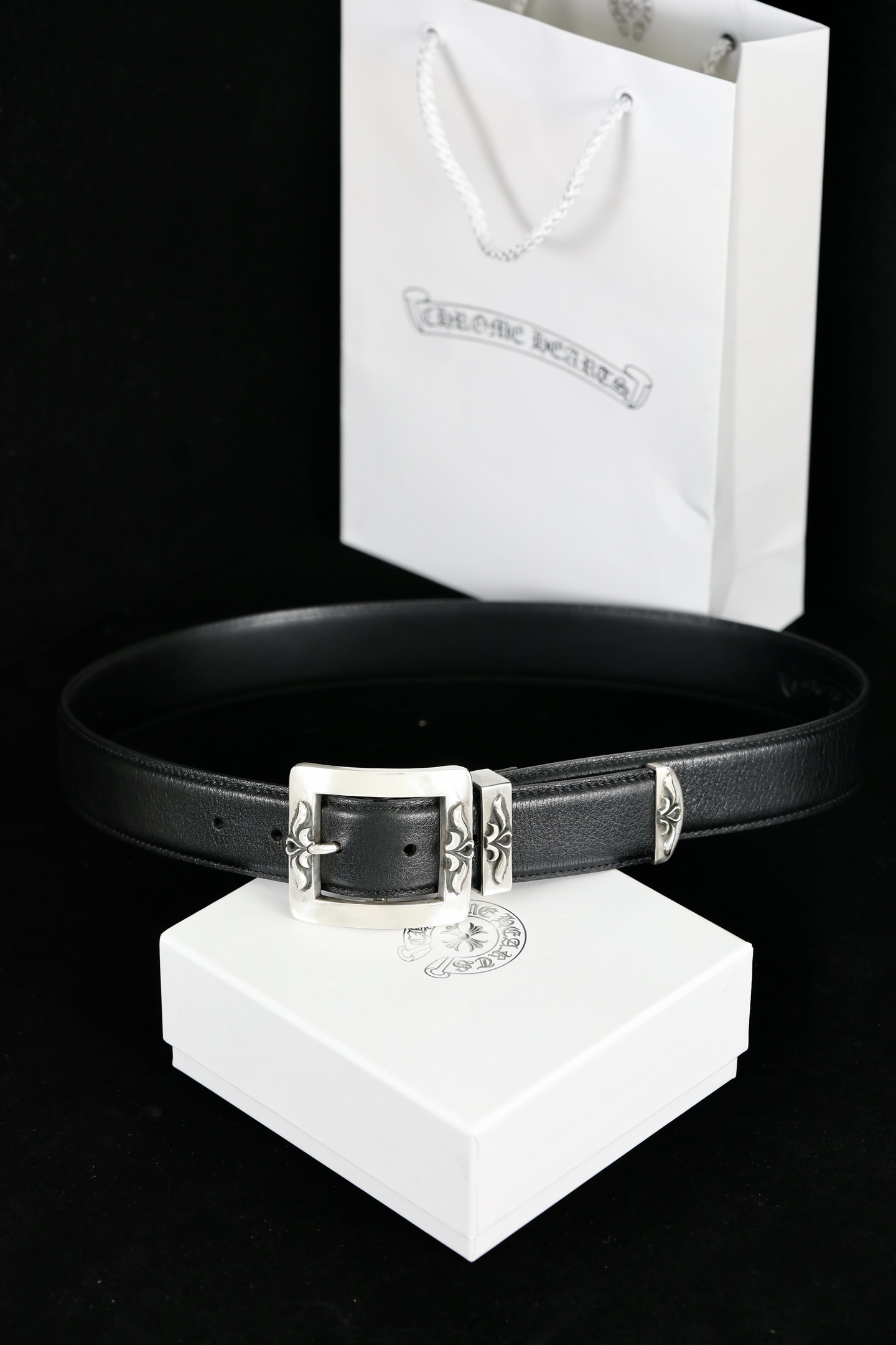 CH｜Square Three-Piece Leather Set