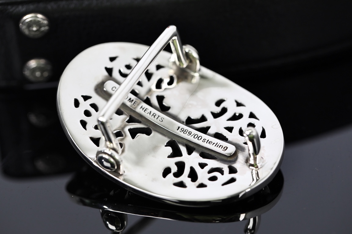 CH | Classic Cross Oval Leather Belt